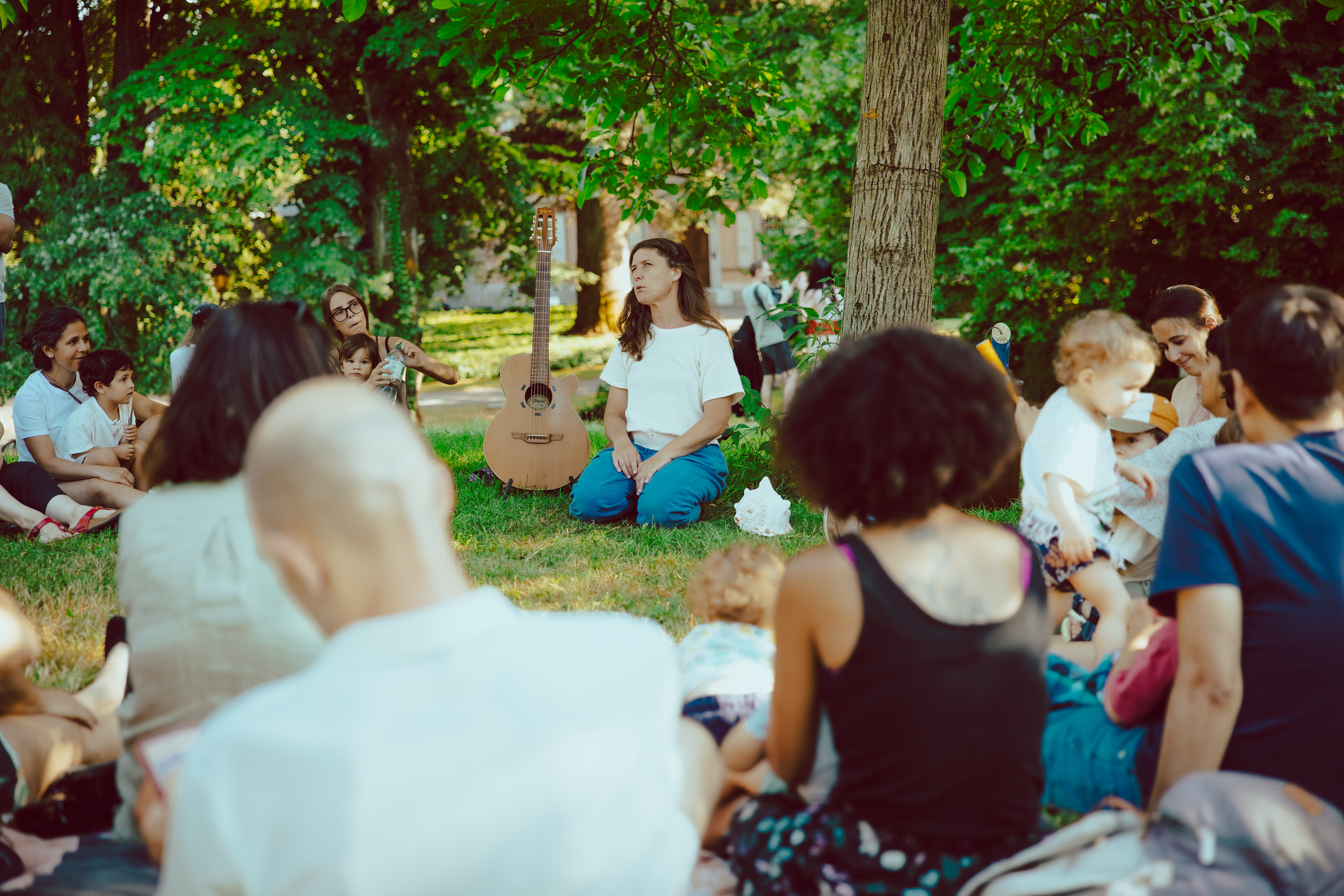 Atelier d'éveil musical, Liz Moscarola © Nikita Thévoz