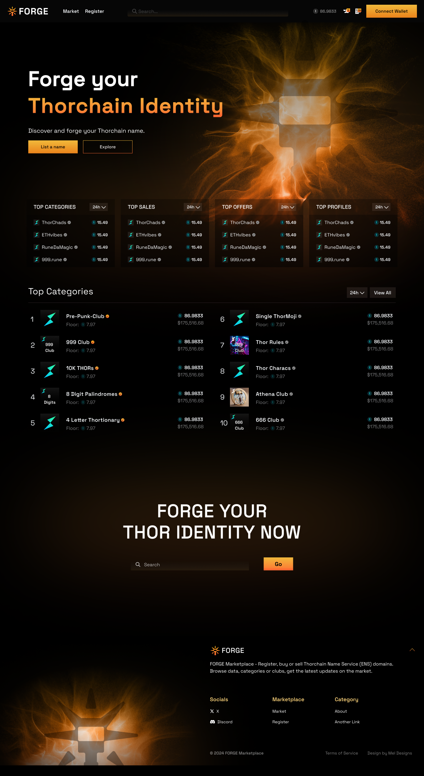 Forge - Marketplace