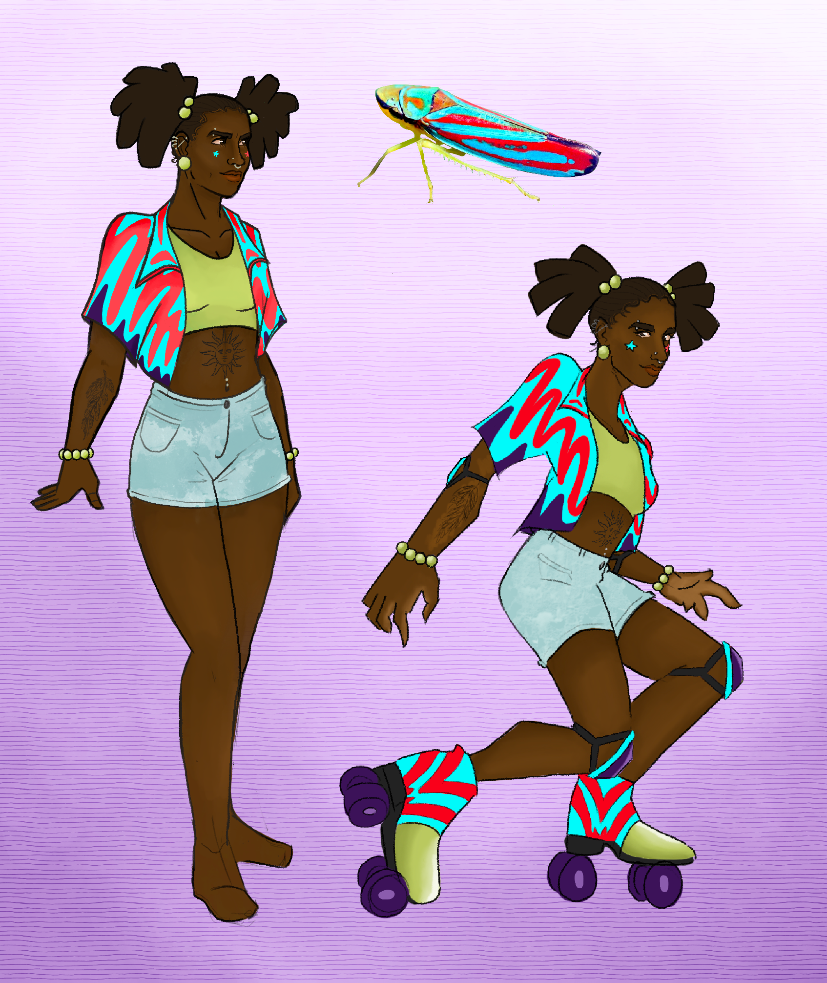 Cadence's roomie and best friend, Leah Hopper | Fly Away With Me