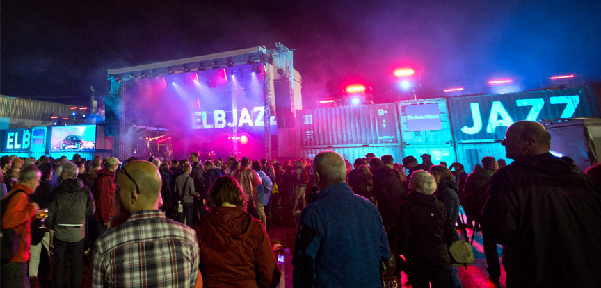 Blohm+Voss B.V. & Co. KG //Elbjazz-Festival Brandings