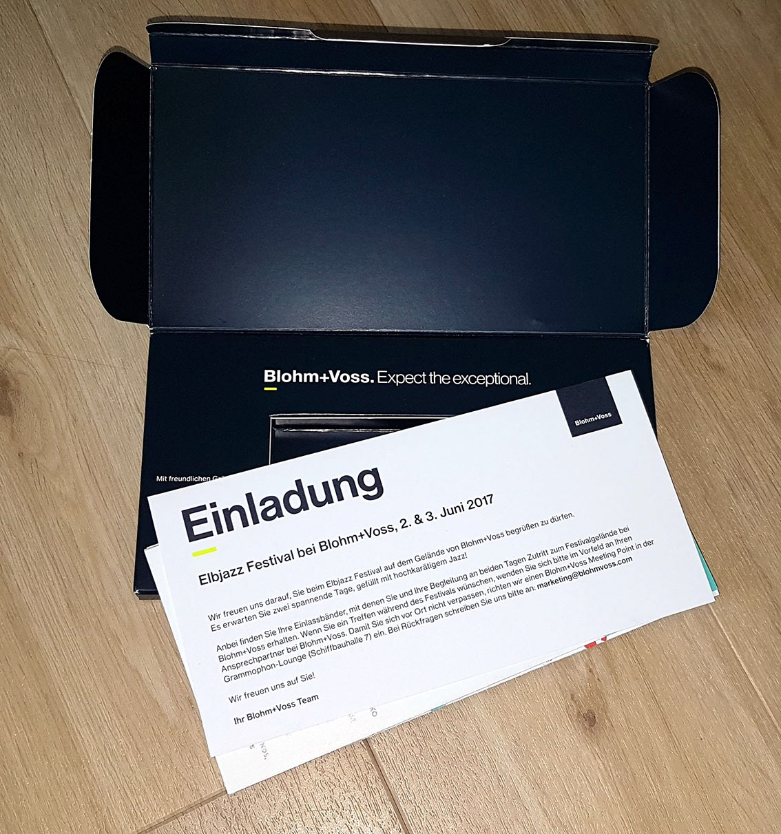 Blohm+Voss B.V. & Co. KG // Veranstaltungseinladung