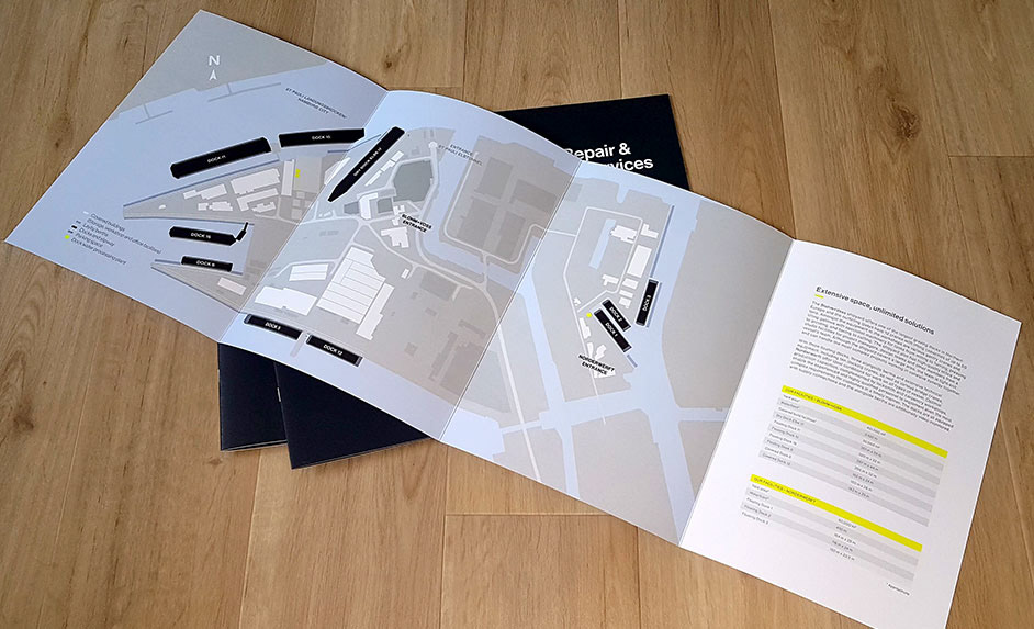 Blohm+Voss B.V. & Co. KG // Faltblatt