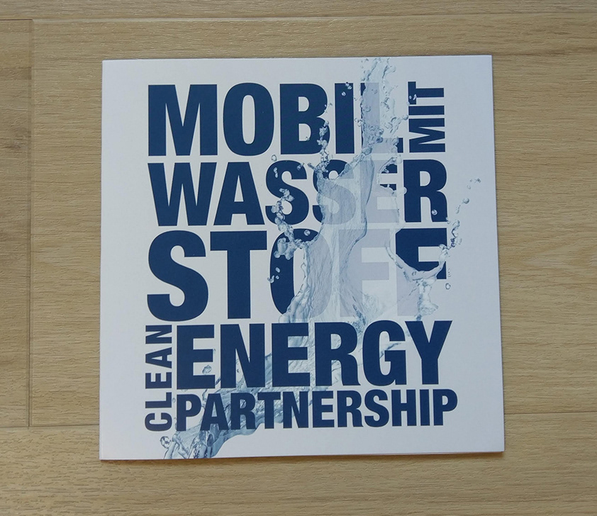Clean Energy Partnership // Wasserstoff-Kampagne Info-Flyer