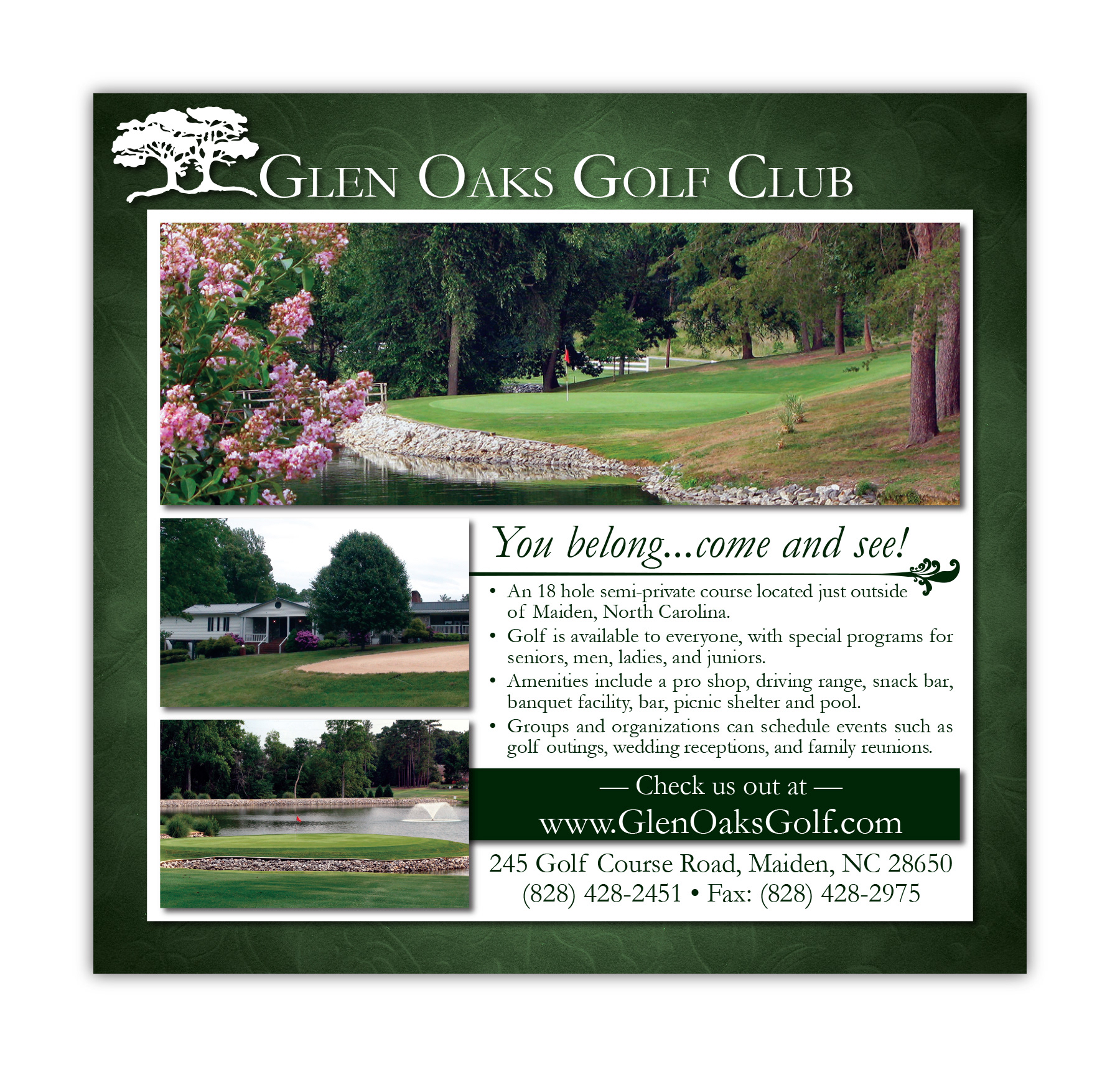 Lincoln Times-News - Glen Oaks Golf Club
