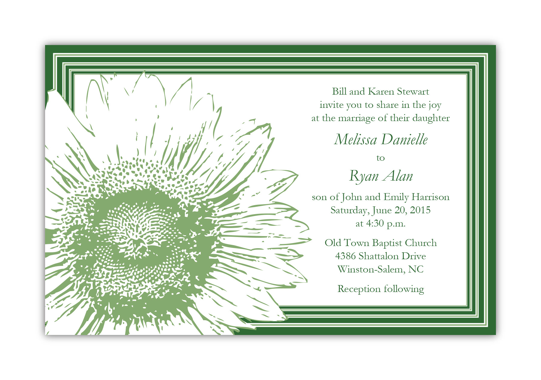 Wedding Package - Invitation