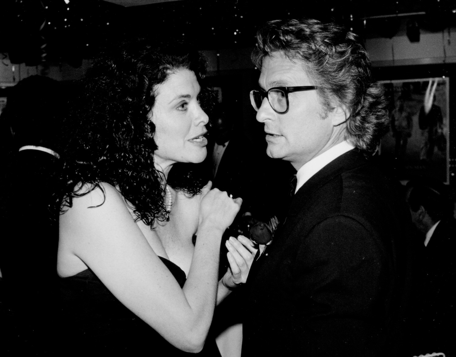 Sher Lansing & Michael Douglas