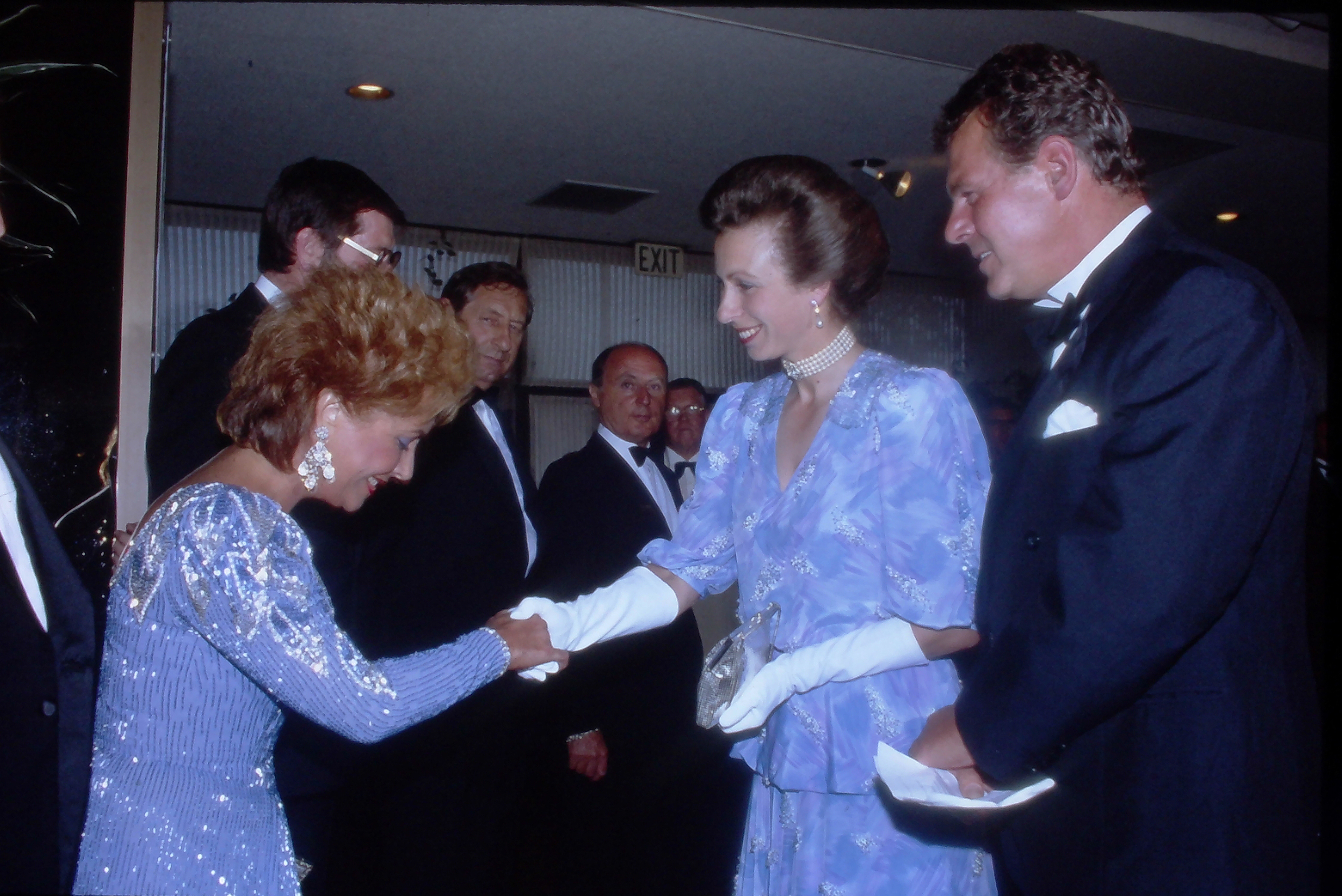 Liz Taylor & Princess Anne