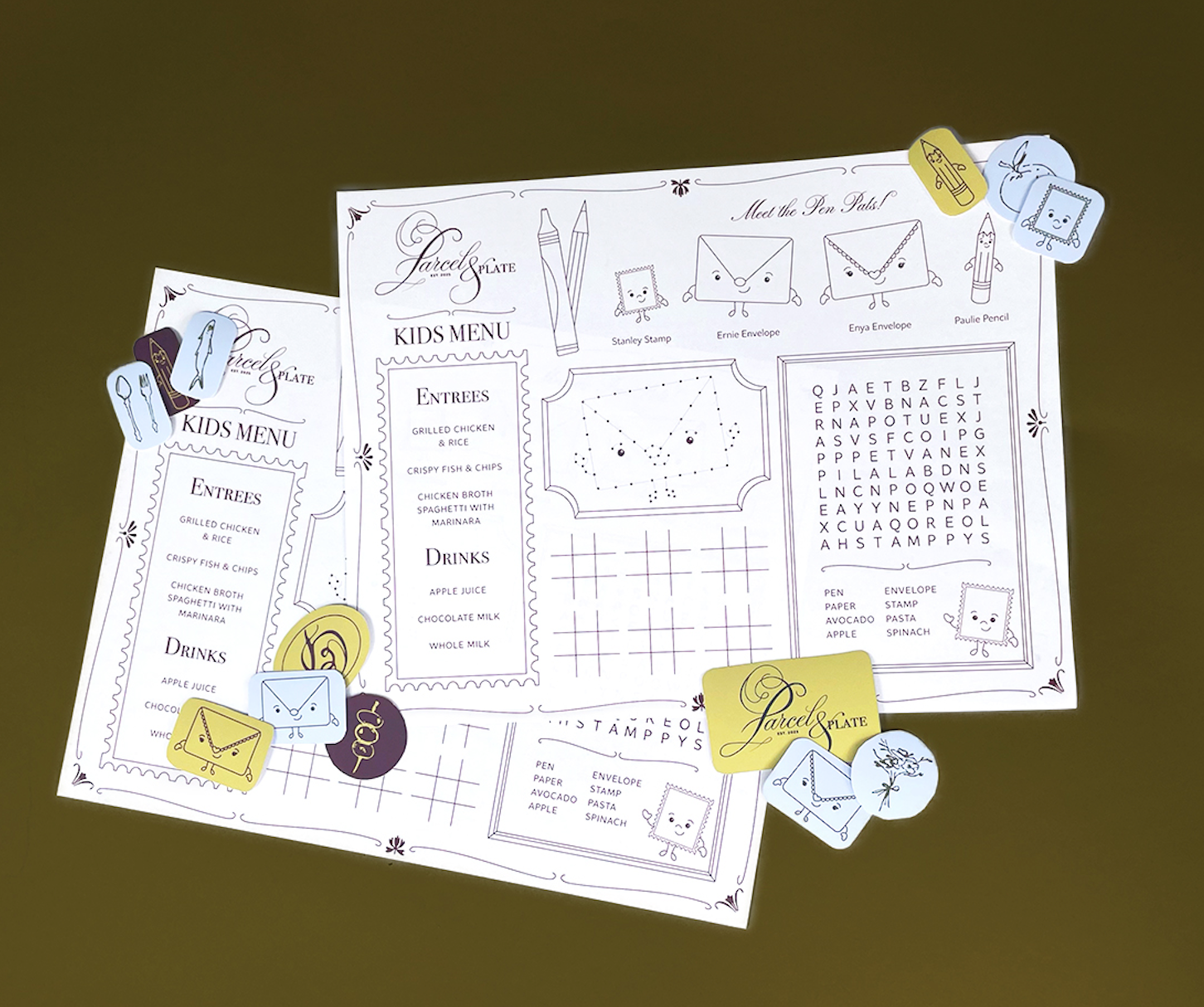 Kids menu!