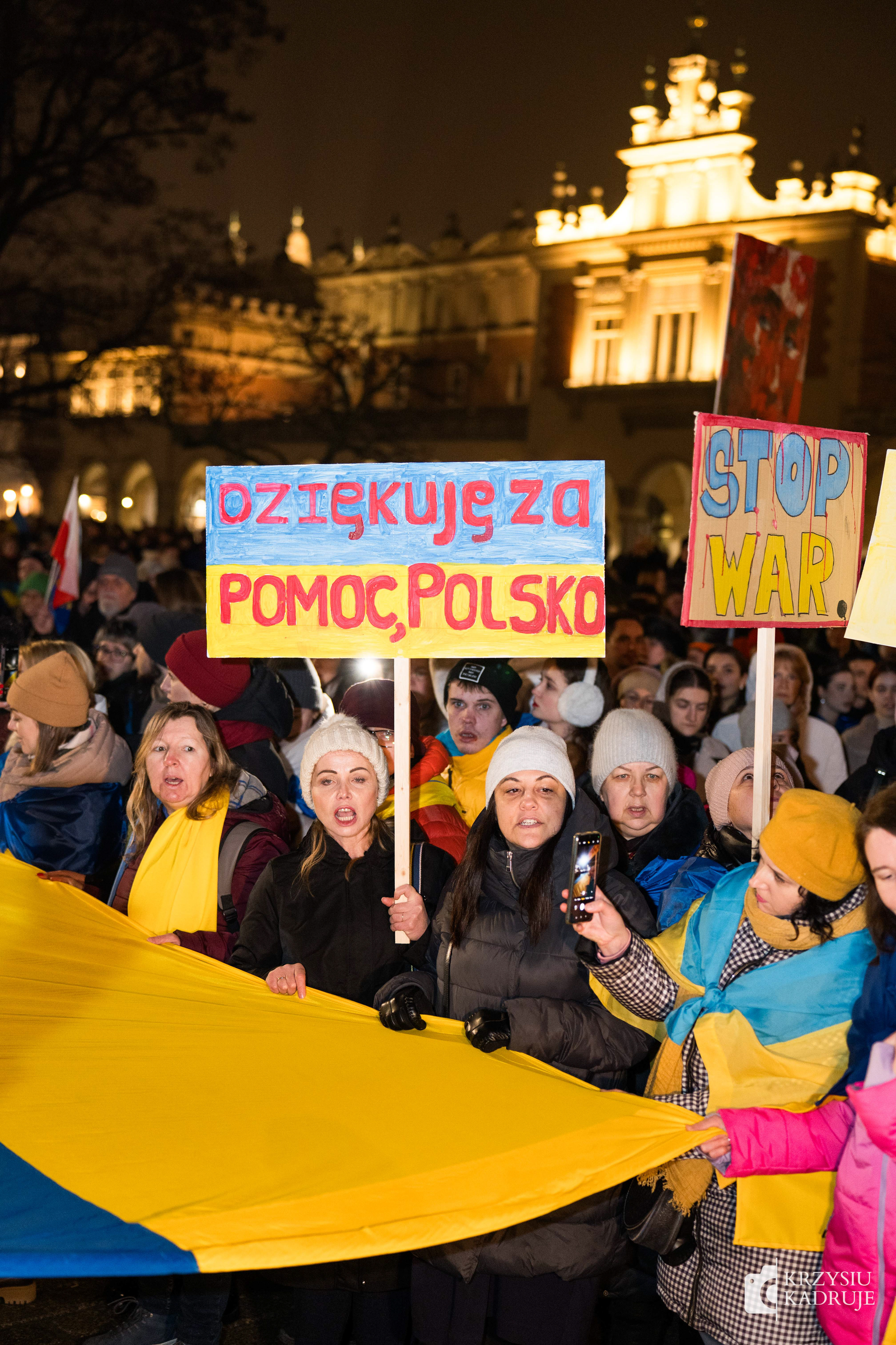 3 rocznica wybuchu wojny na Ukrainie