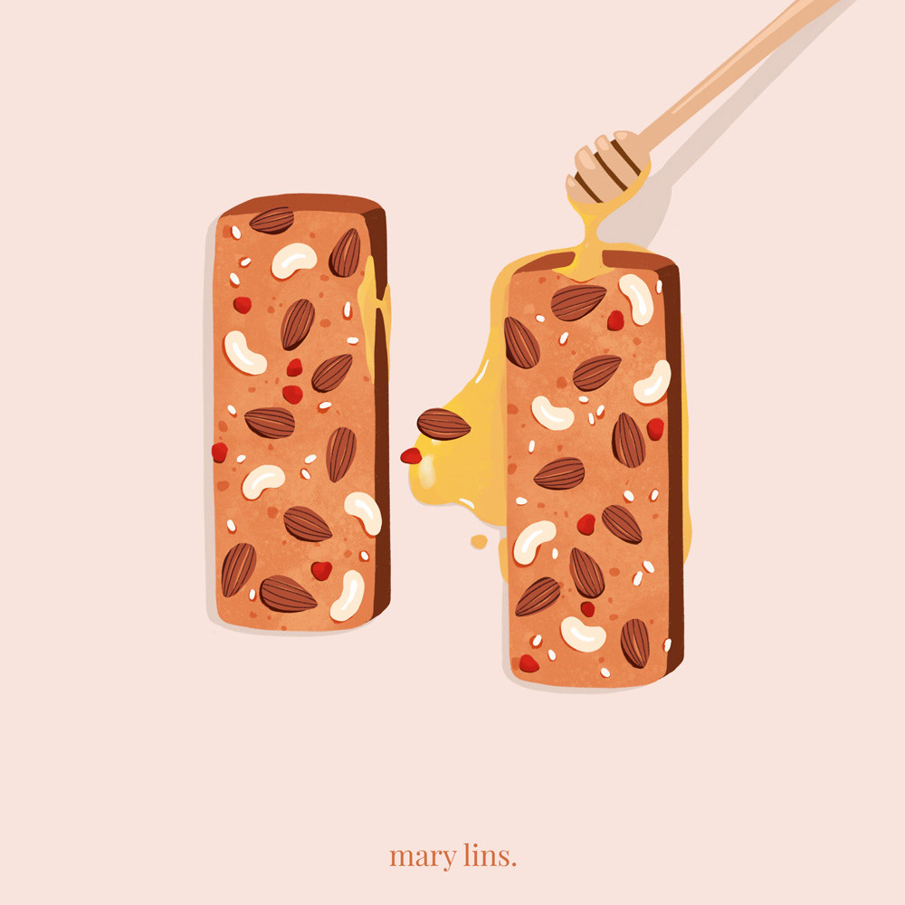 H for Honey Nut Bars