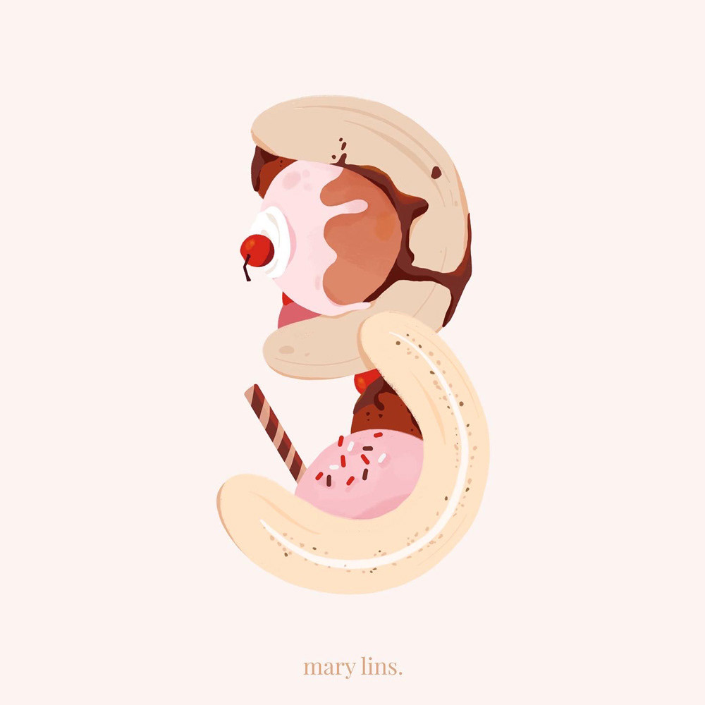 B for Banana Split
