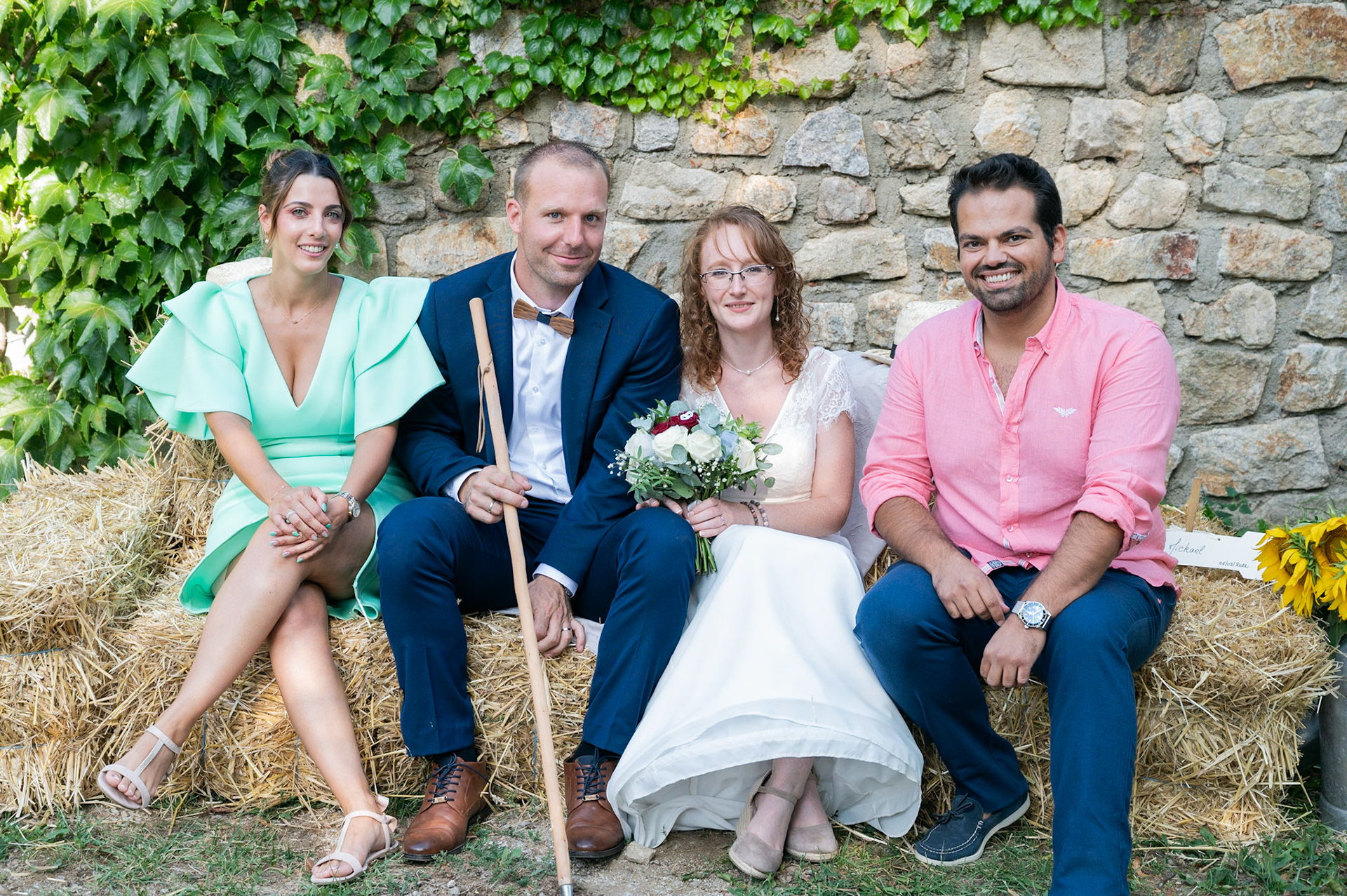 Mariage de Cécile et Mickael. FRANCE. Yaëlle FAU