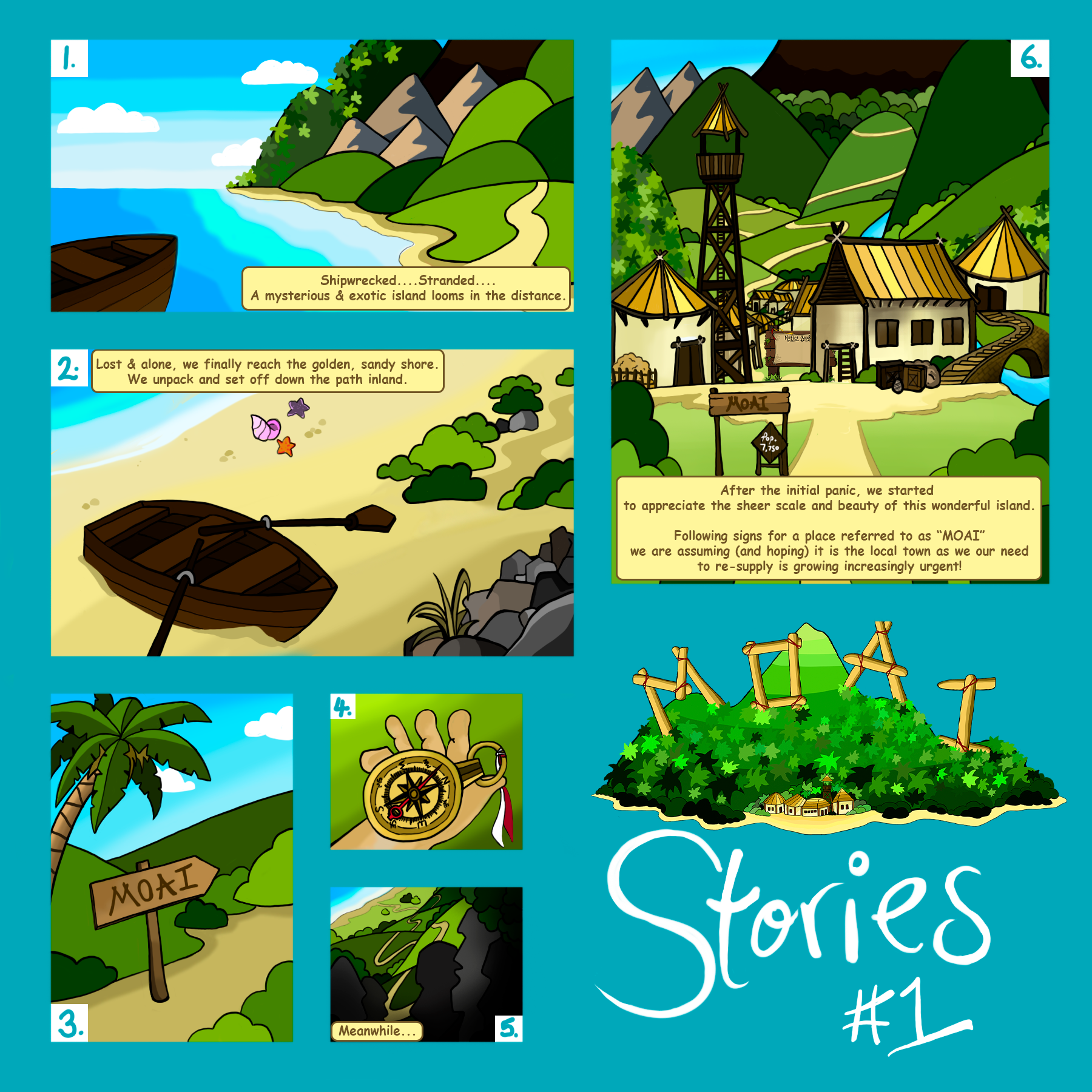 Moai Stories #1 - Social Media Marketing Campaign