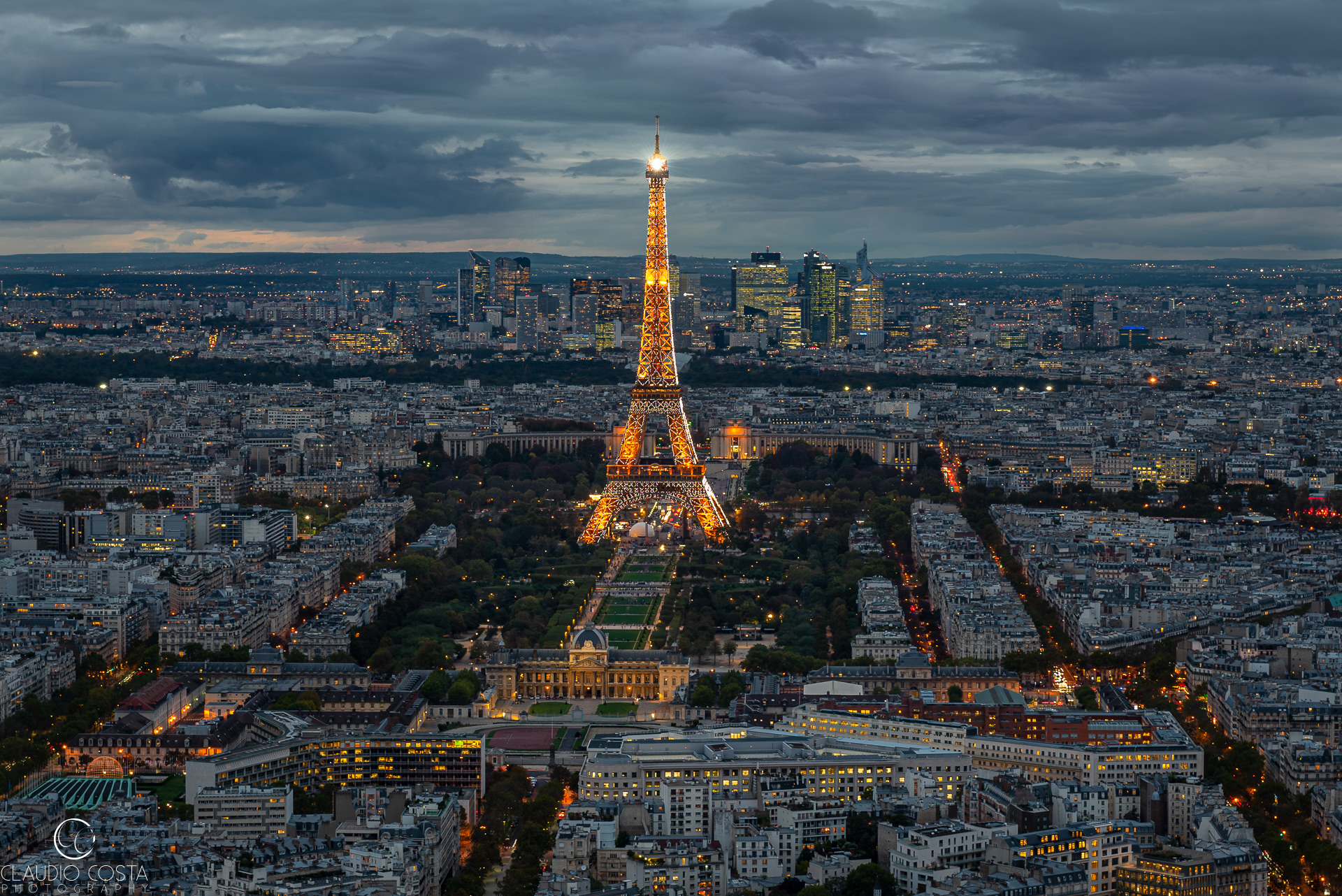 Tour Eiffel desde Torre Montparnasse