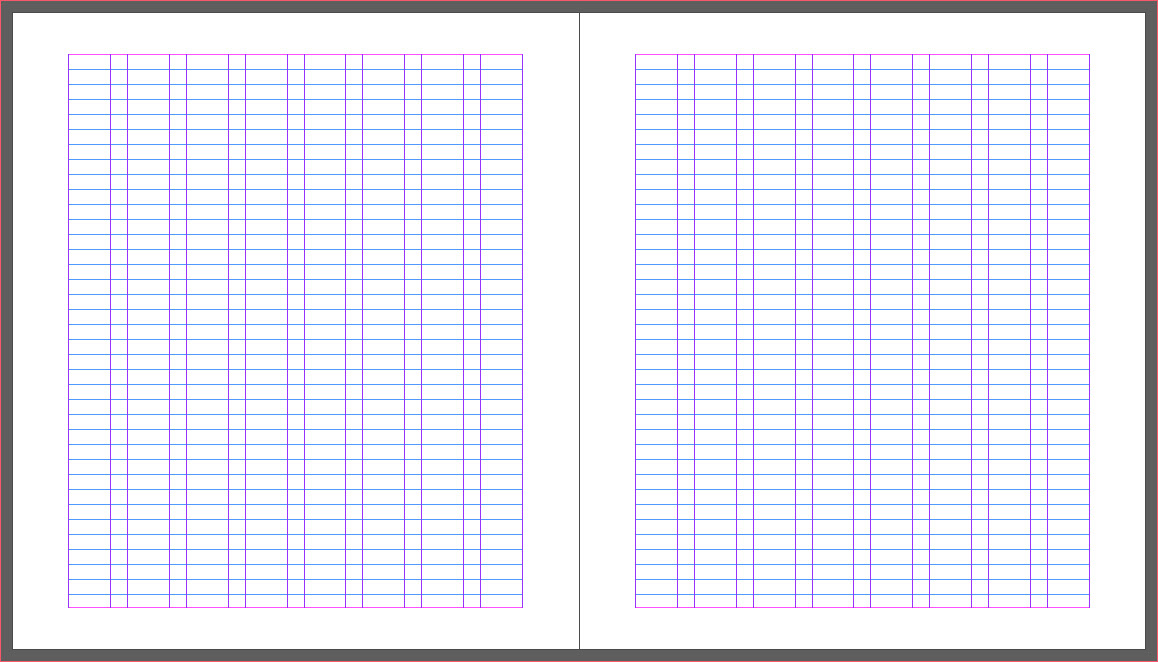 Grid em 8 colunas para diagramação.