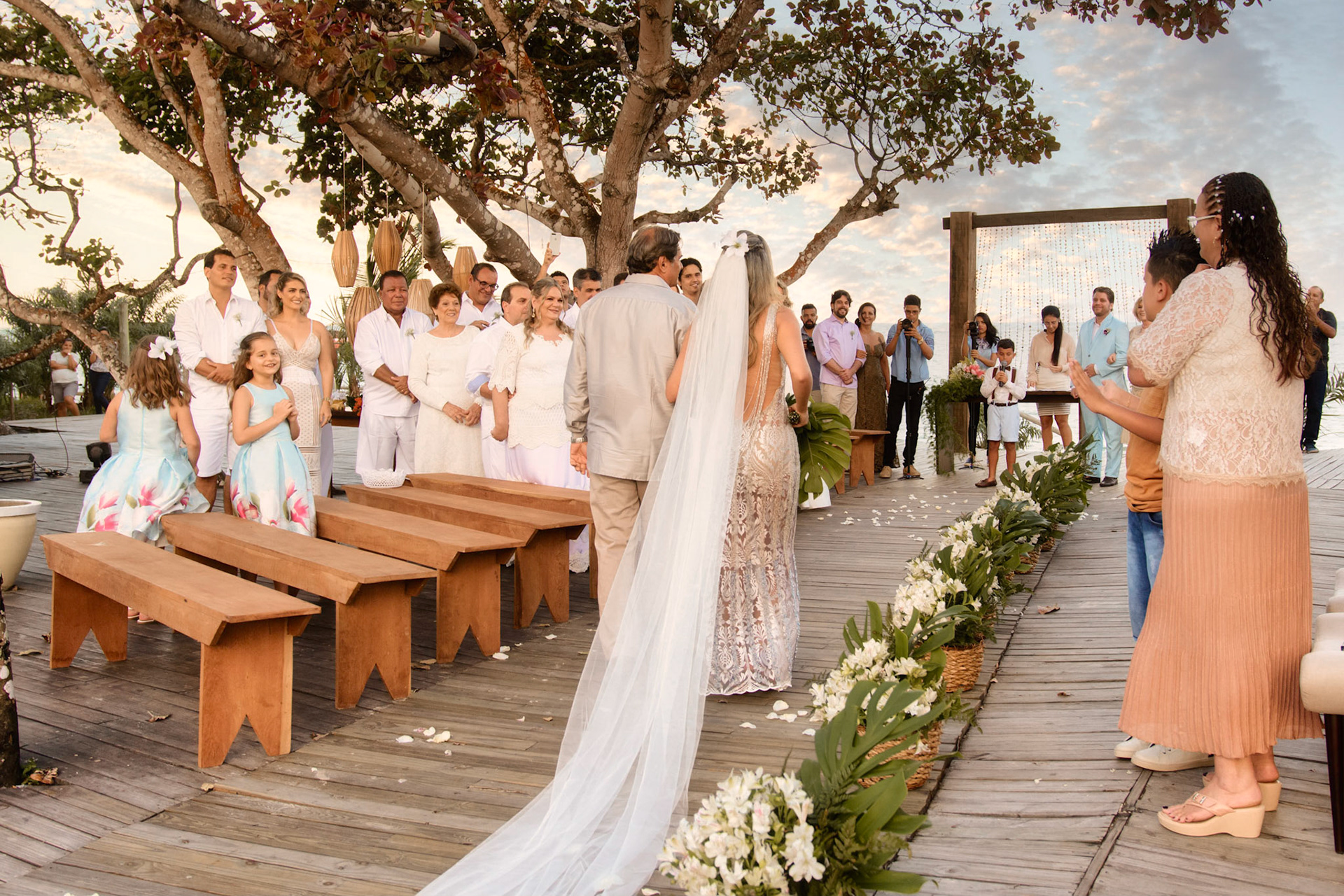 Cerimônia de Casamento na Praia do Mutá em Porto Seguro
