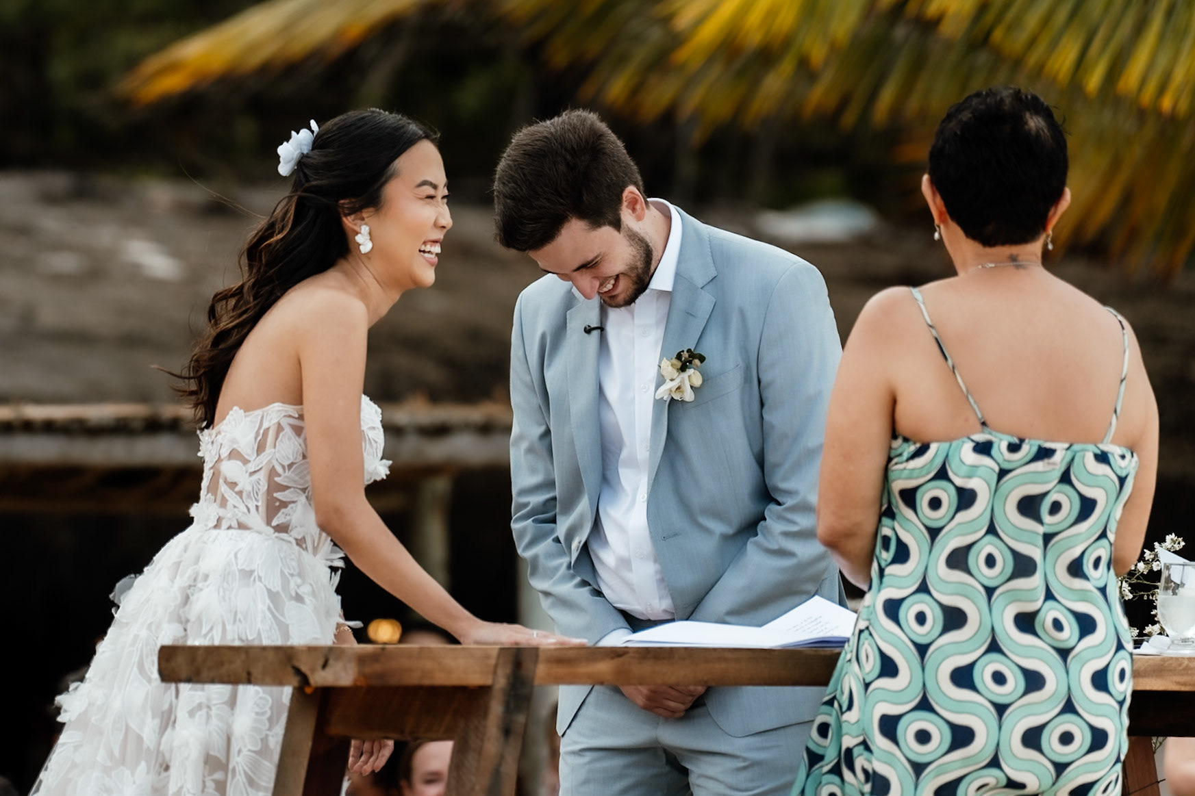 Cerimônia de Casamento na praia em Porto Seguro Bahia