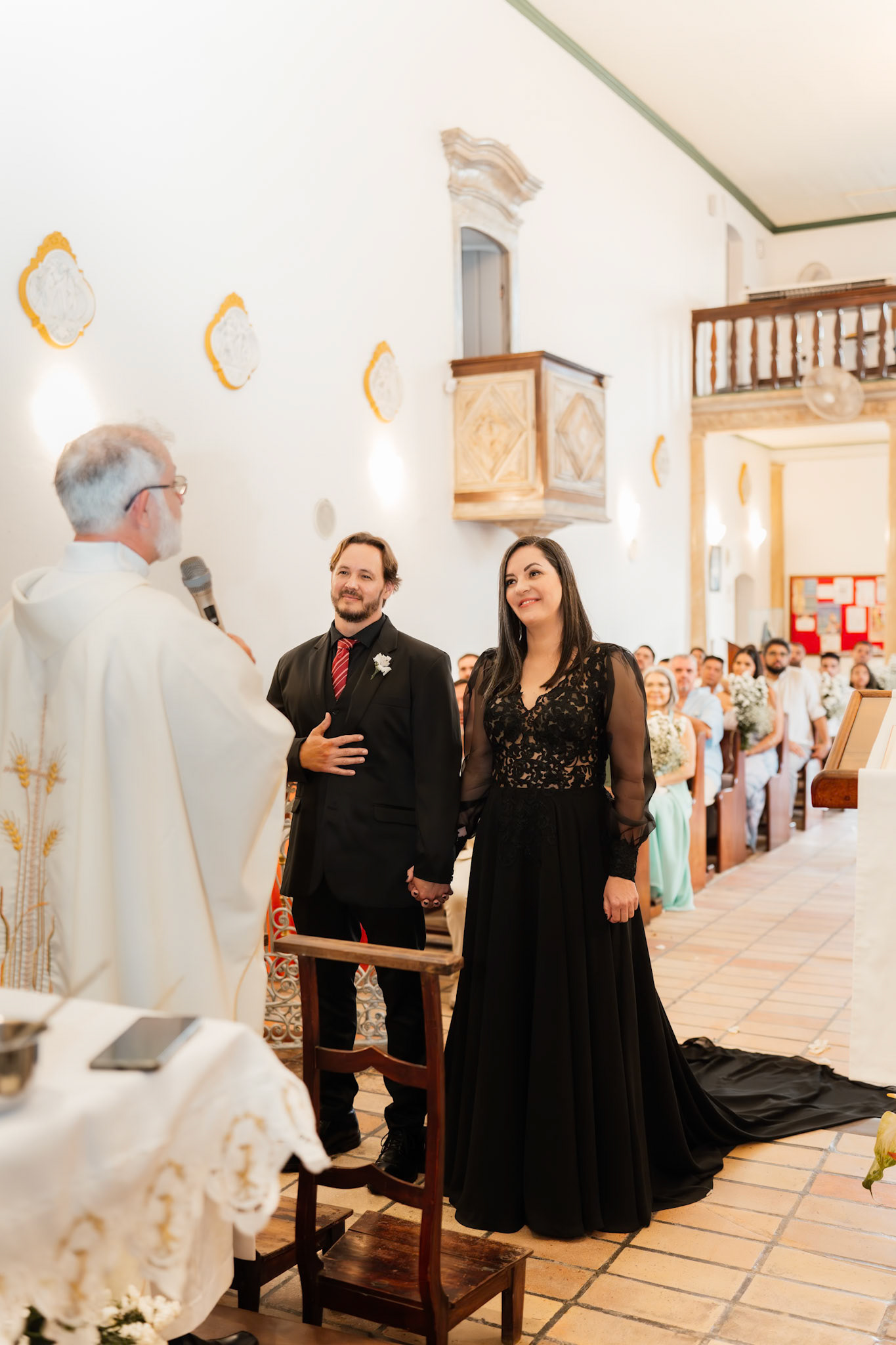 Cerimônia de Casamento na Igreja Nossa Senhora d' Ajuda