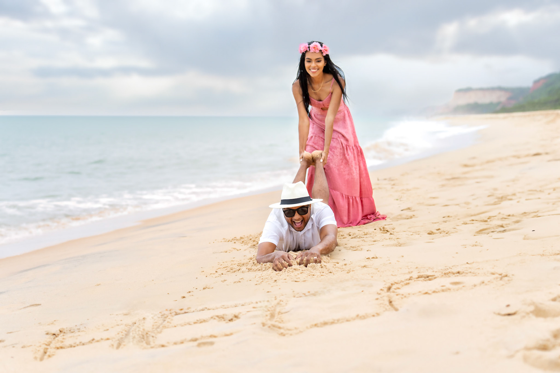 ensaio pré wedding praia trancoso bahia