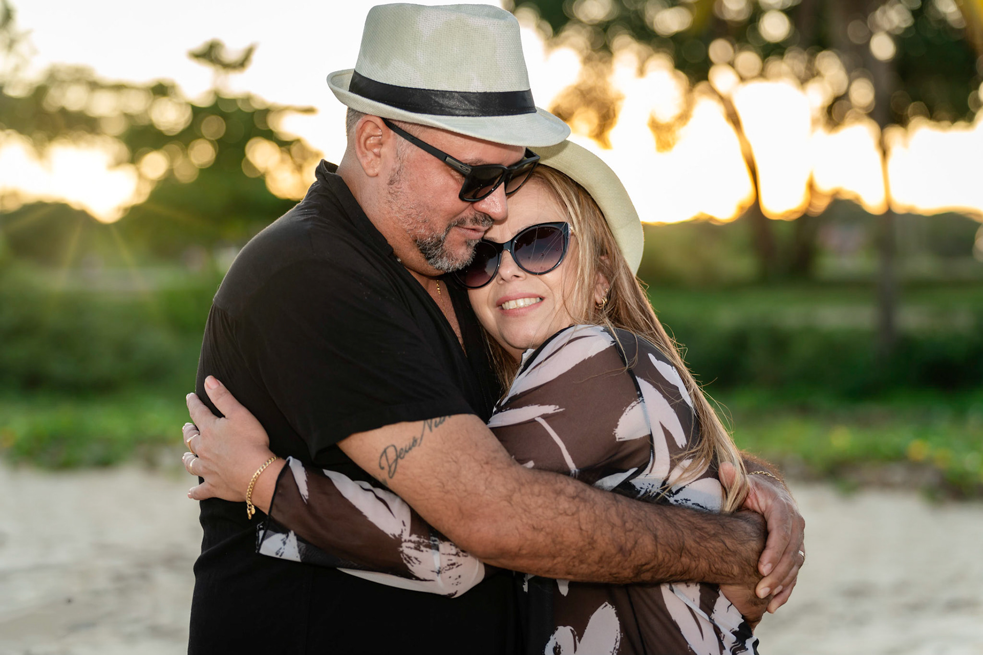 Ensaio fotográfico na praia em Porto Seguro