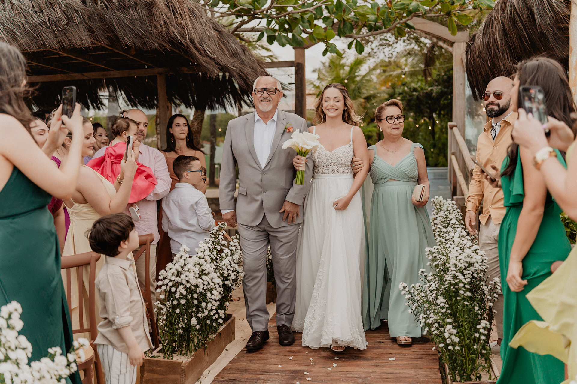 Cerimônia de Casamento na praia em Arraial D' Ajuda Bahia