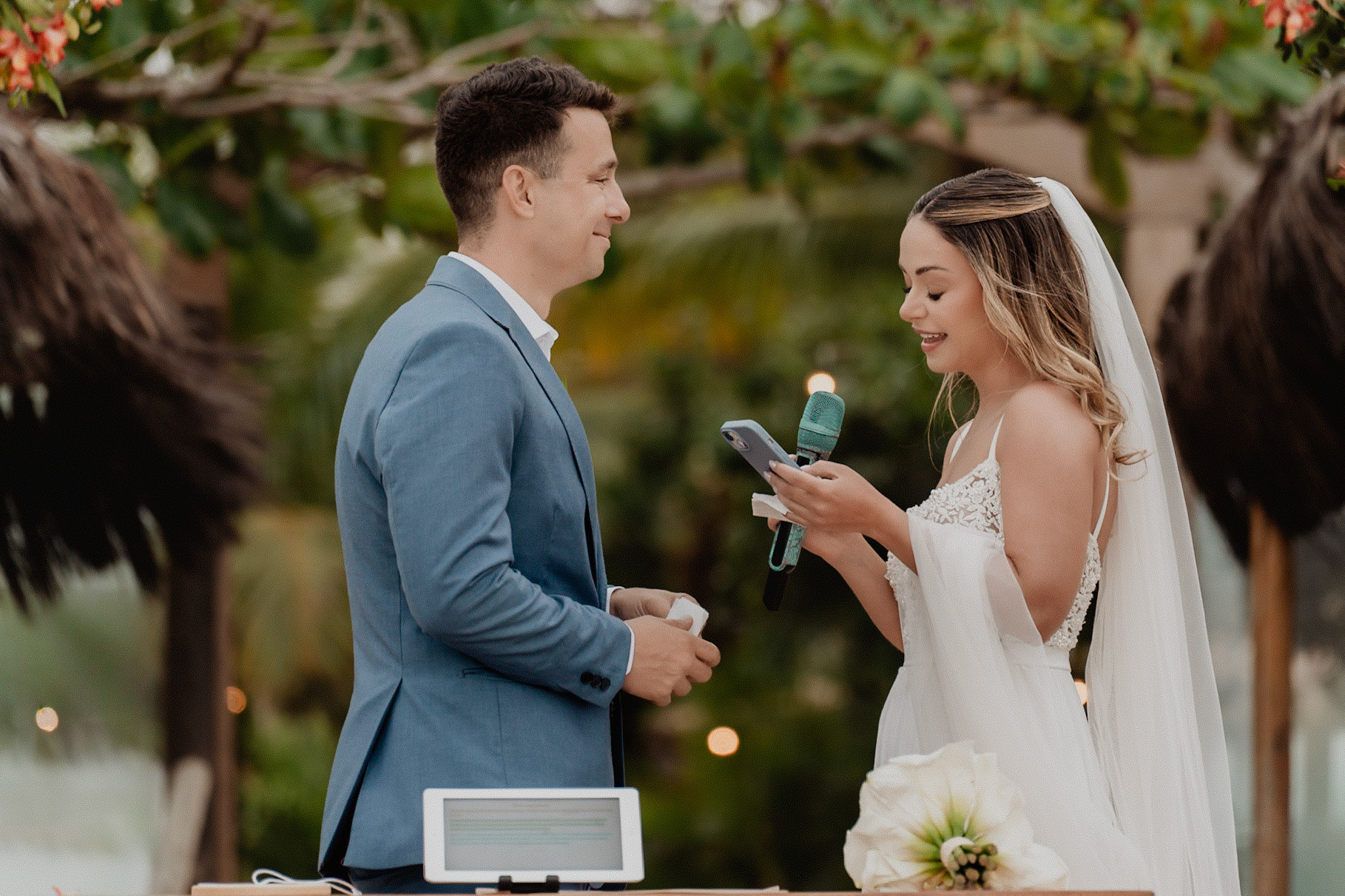 Cerimônia de Casamento na praia em Arraial D' Ajuda Bahia