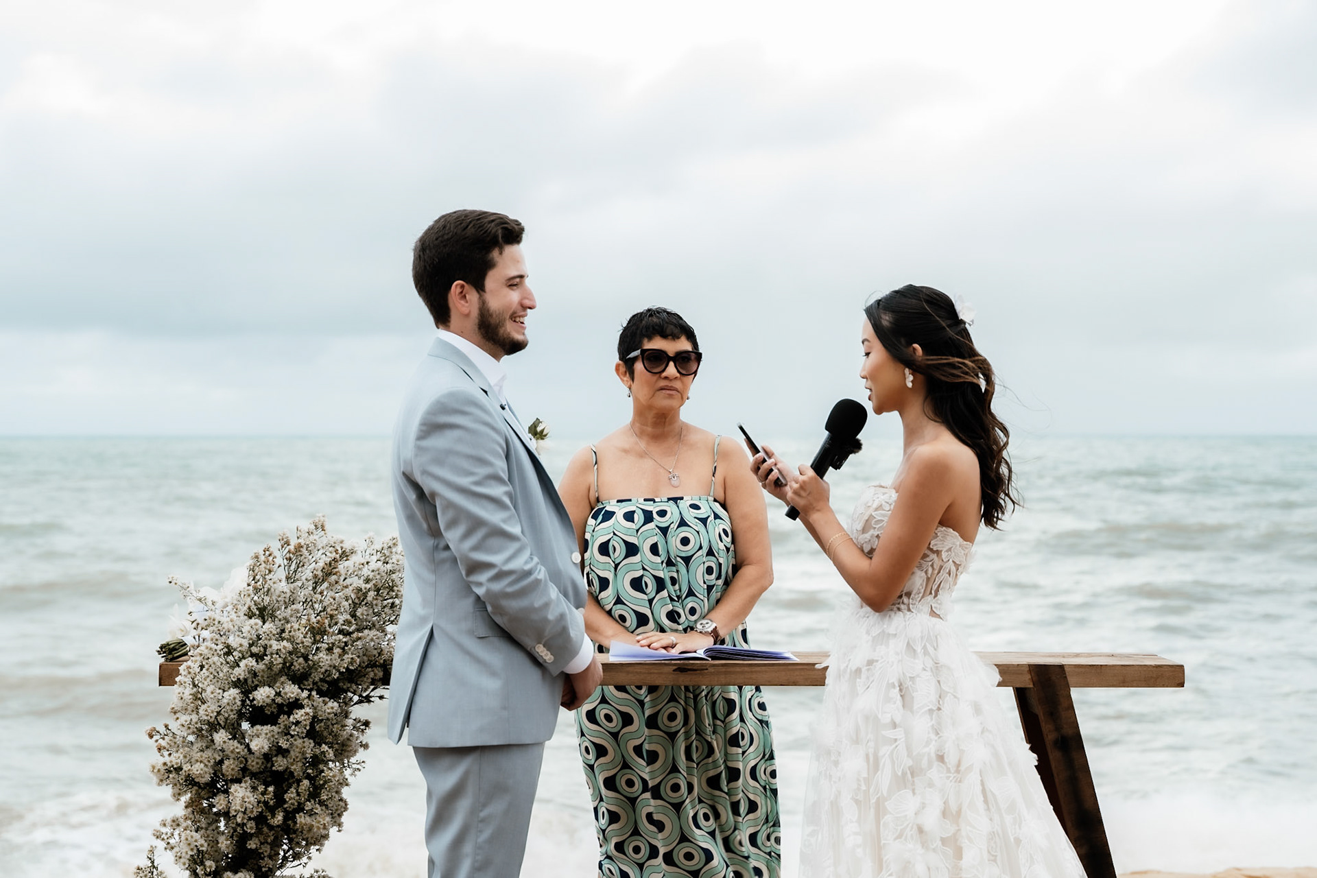 Cerimônia de Casamento na praia em Porto Seguro Bahia
