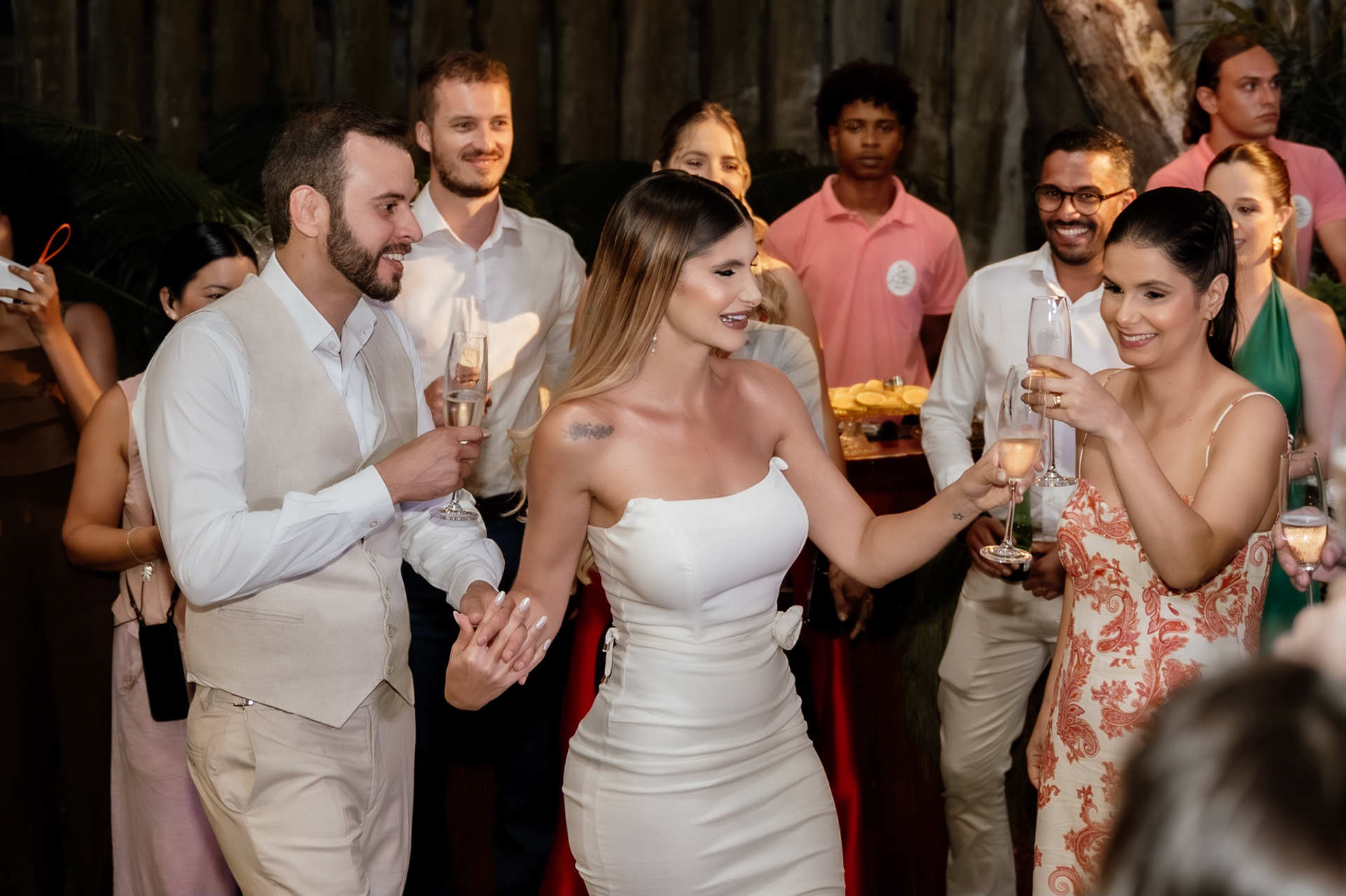 Festa de Casamento na praia em Arraial D' Ajuda Bahia
