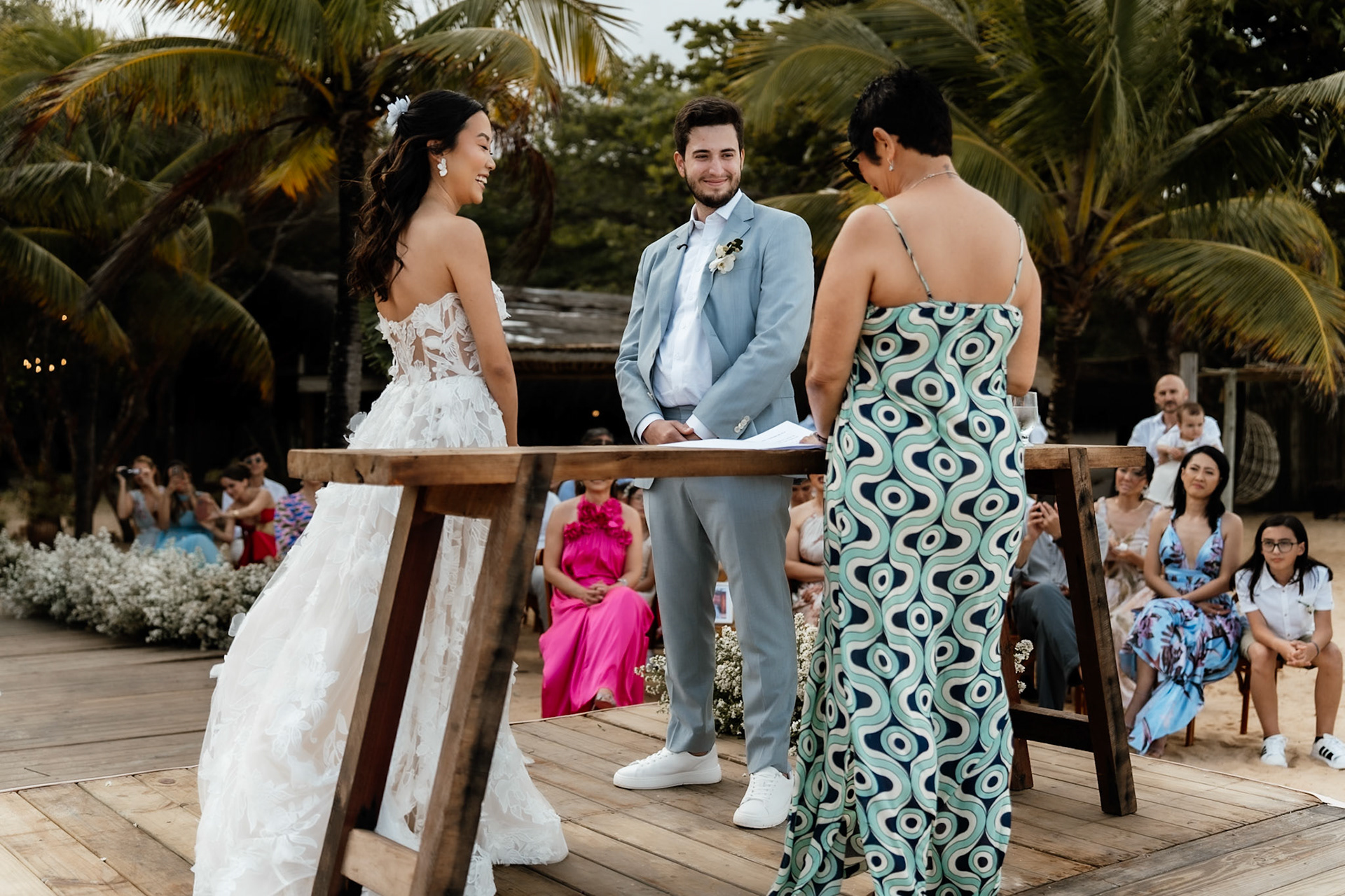 Cerimônia de Casamento na praia em Porto Seguro Bahia