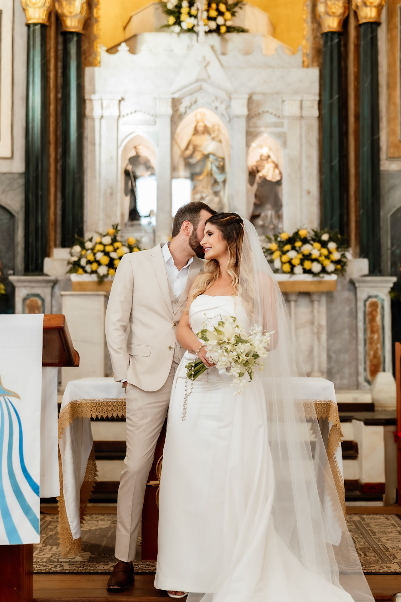 Cerimônia de Casamento na Igreja em Arraial da Ajuda Bahia