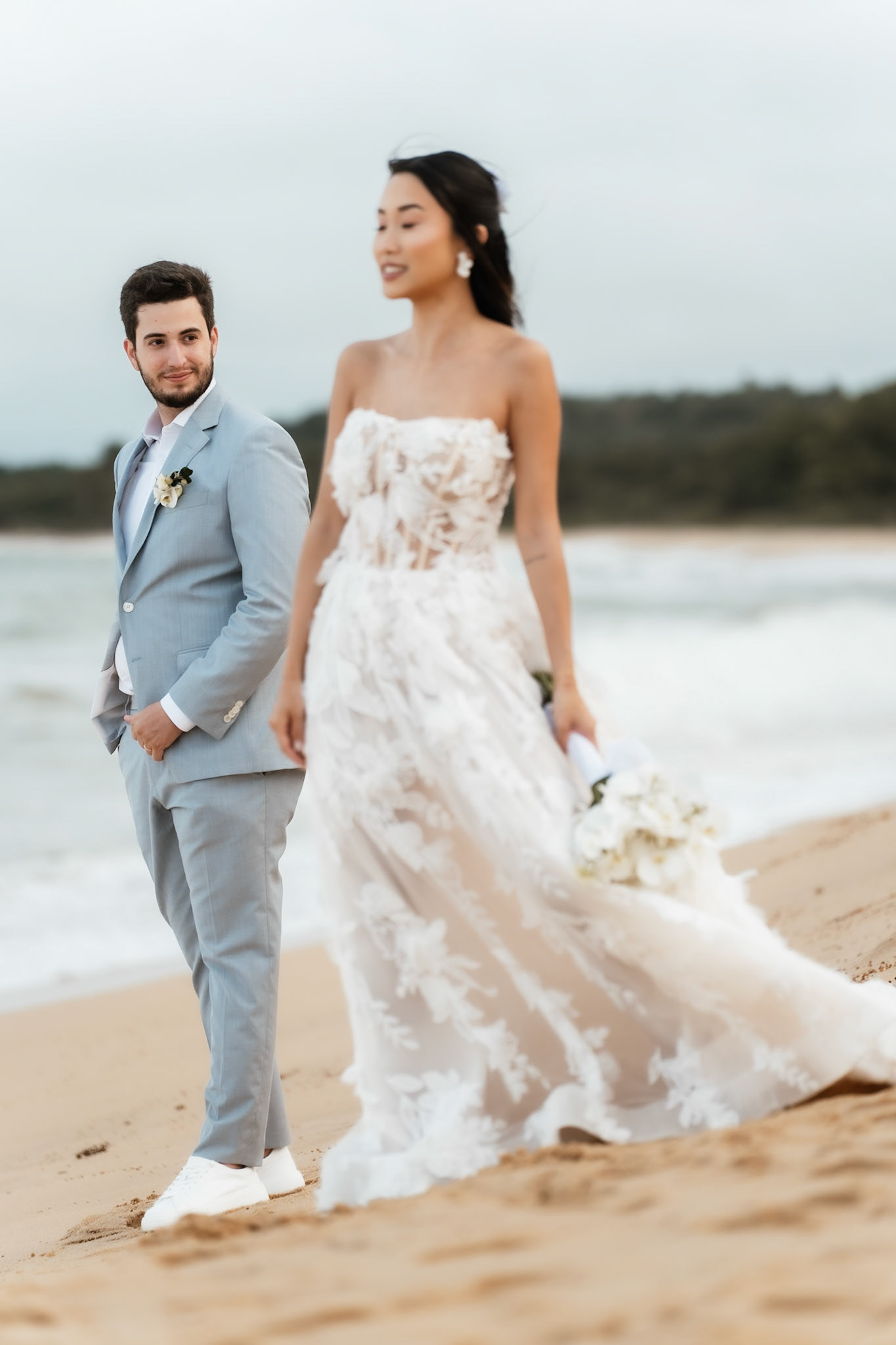 Ensaio de Casamento na praia em Trancoso Bahia