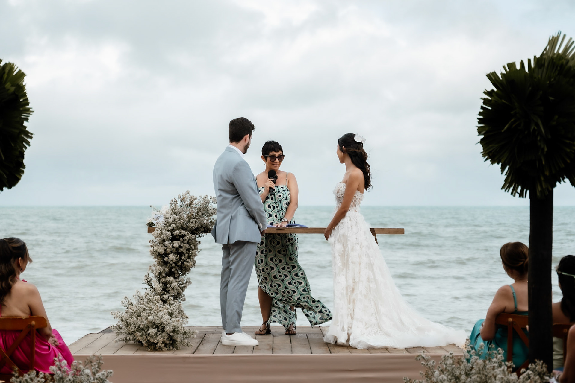 Cerimônia de Casamento na praia em Porto Seguro Bahia