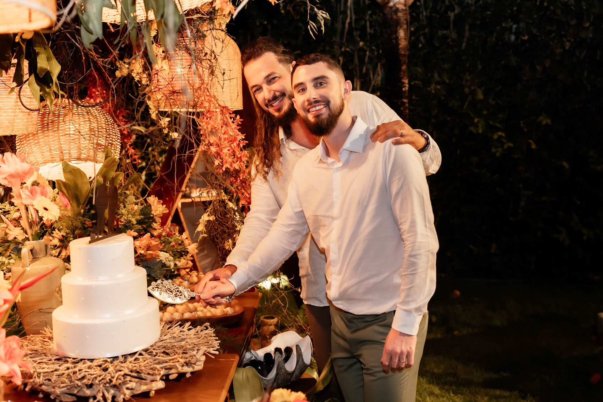 Retrato de Casamento homoafetivo em Arraial D' Ajuda Bahia