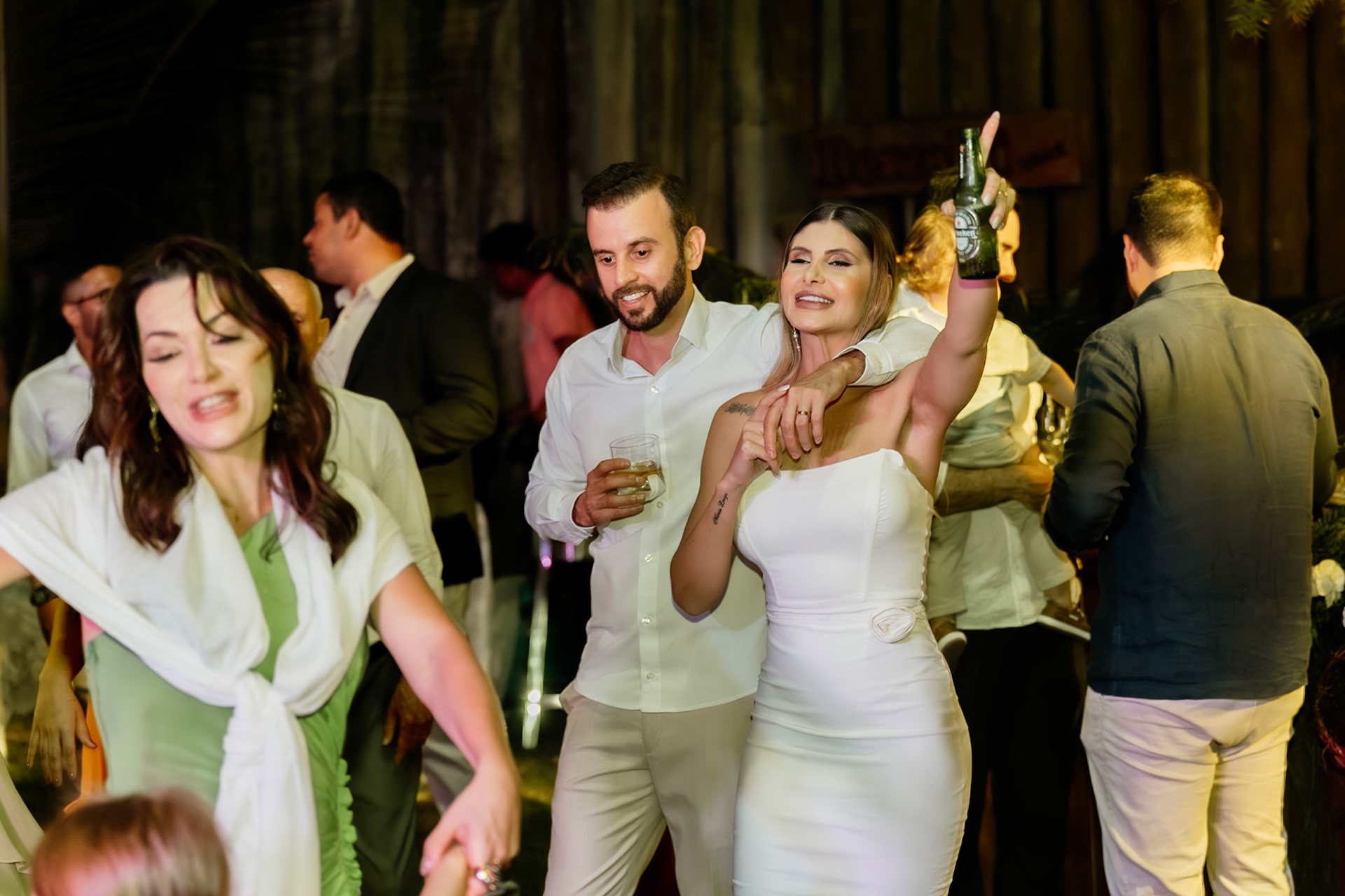 Festa de Casamento na praia em Arraial D' Ajuda Bahia