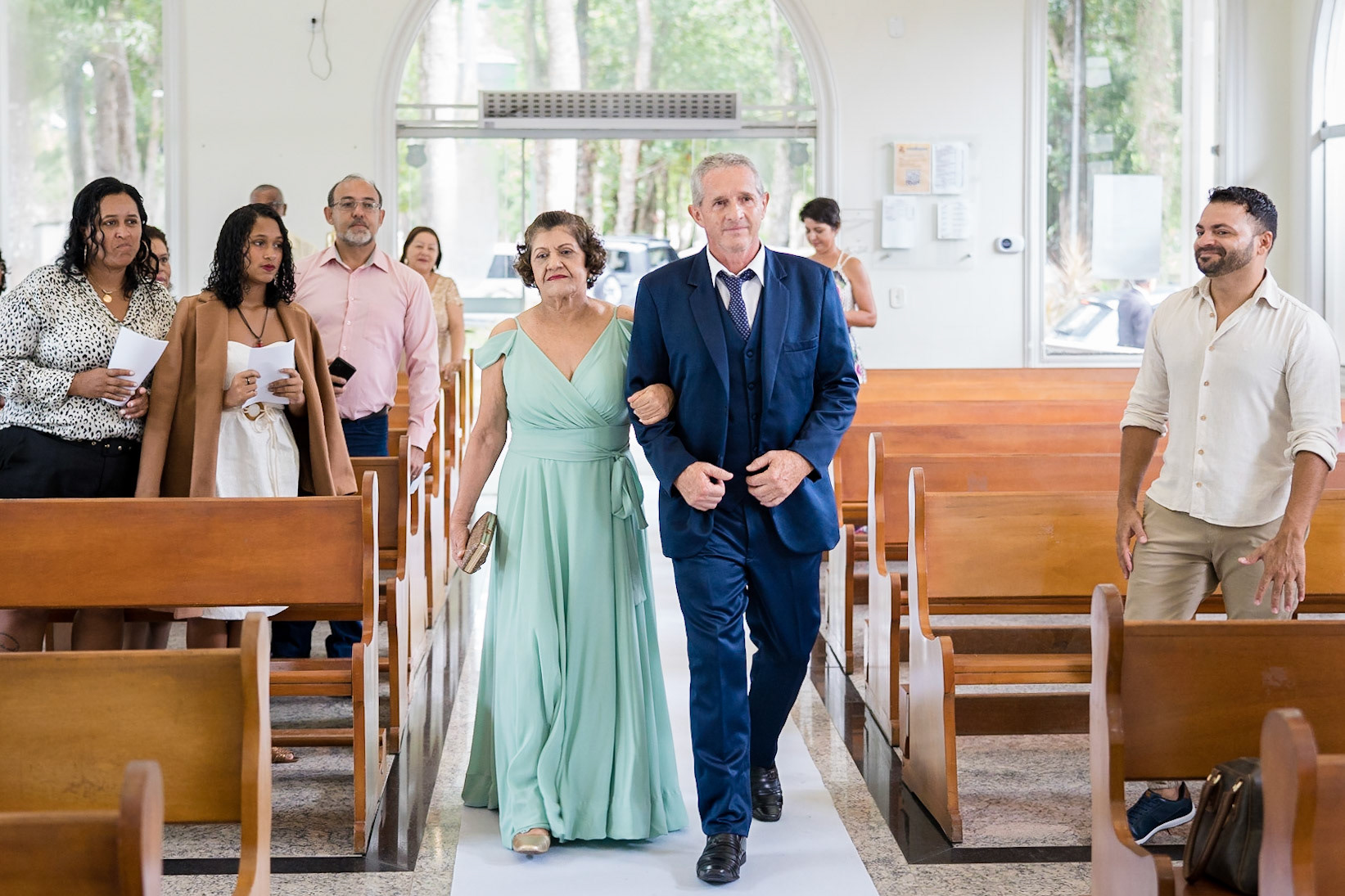 Entrada do Noivo na Igreja