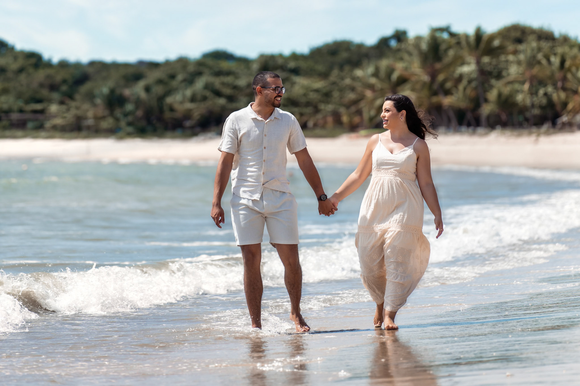 Ensaio Casal na praia