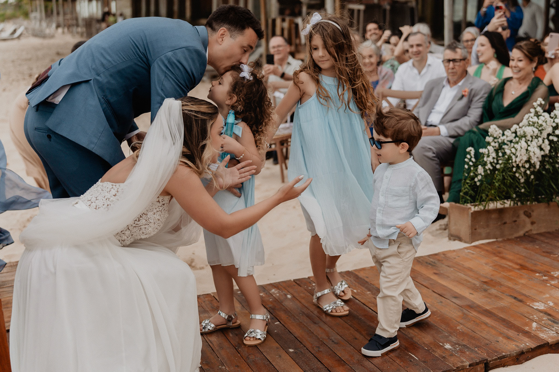 Cerimônia de Casamento na praia em Arraial D'Ajuda Bahia
