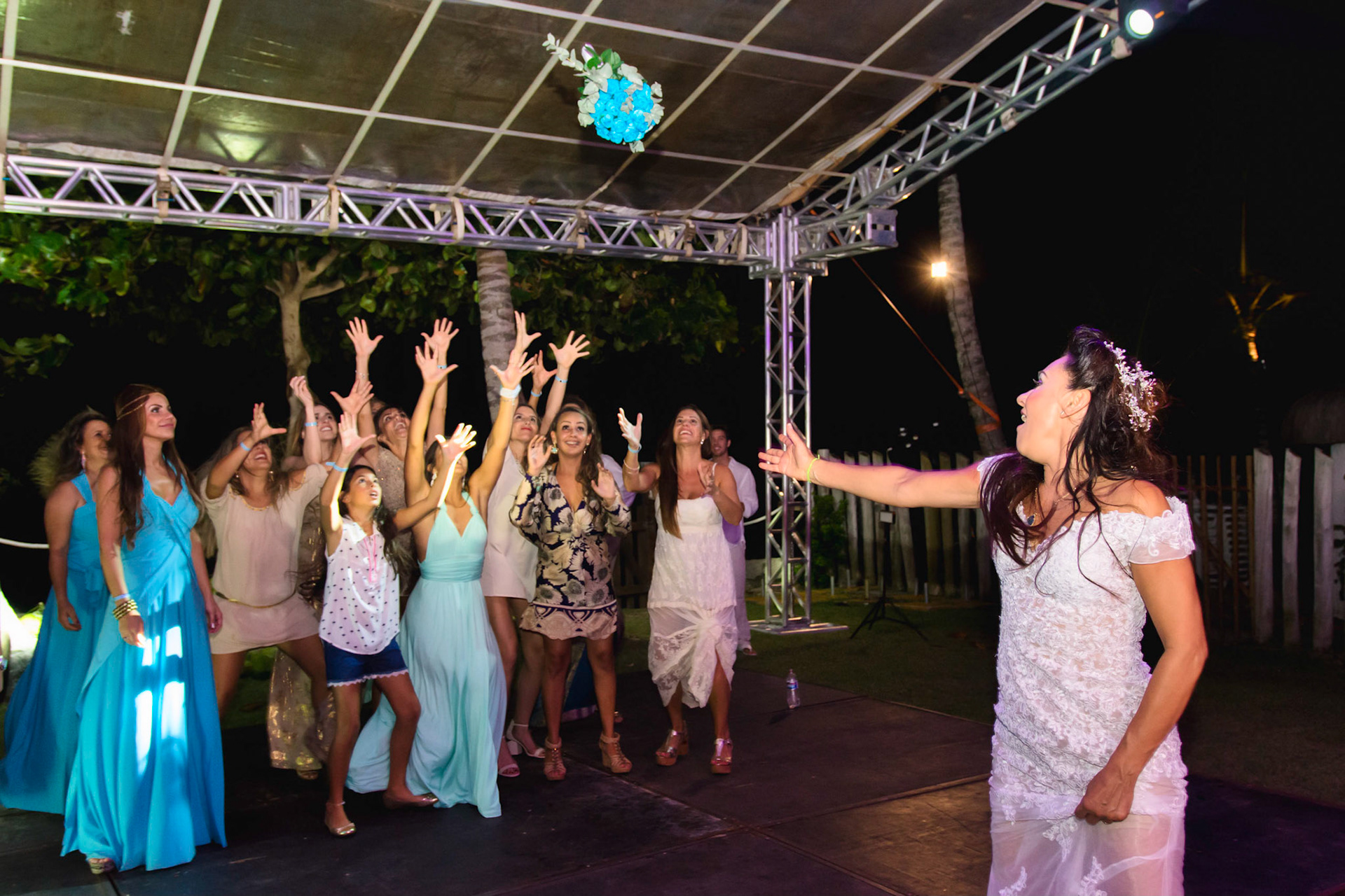 Festa de Casamento na Praia do Mucugê