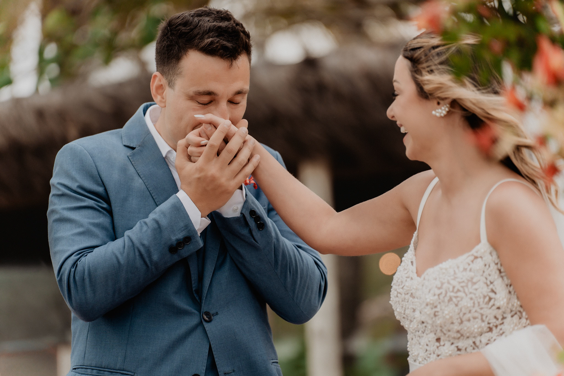 Cerimônia de Casamento na praia em Arraial D' Ajuda Bahia
