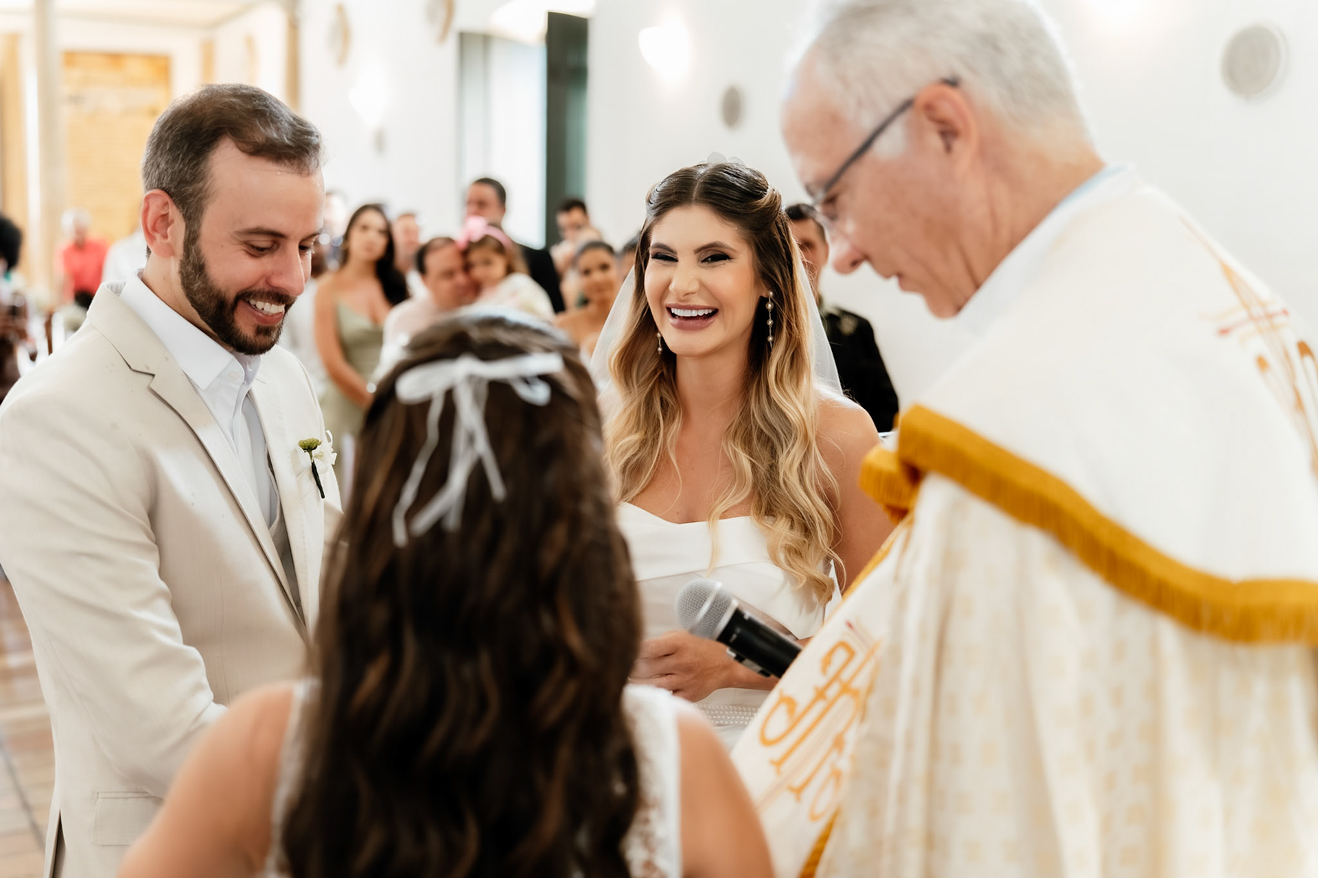 Cerimônia de Casamento na Igreja Nossa Senhora d' ajuda
