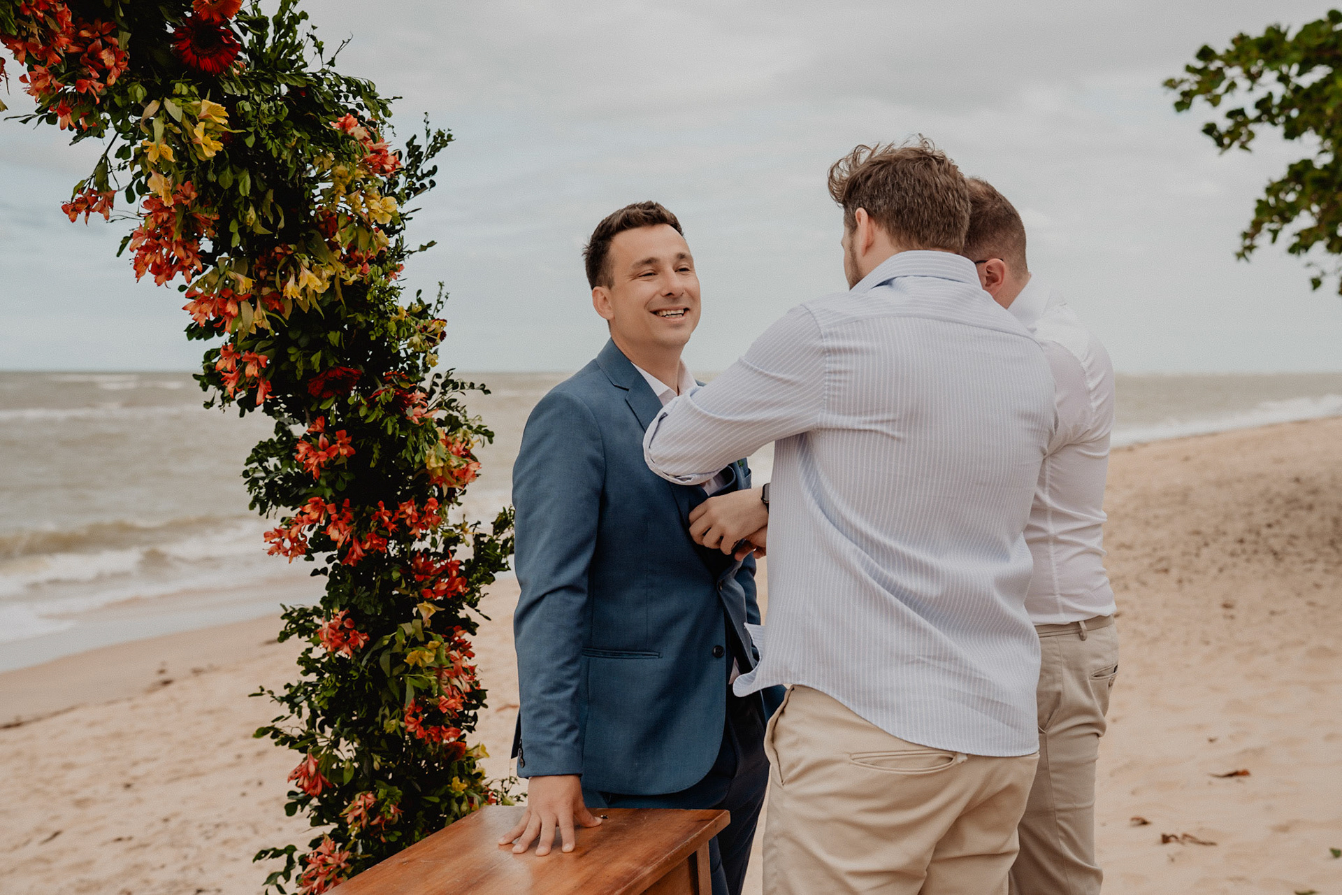 Making OF Noivo em Arraial D' Ajuda Bahia