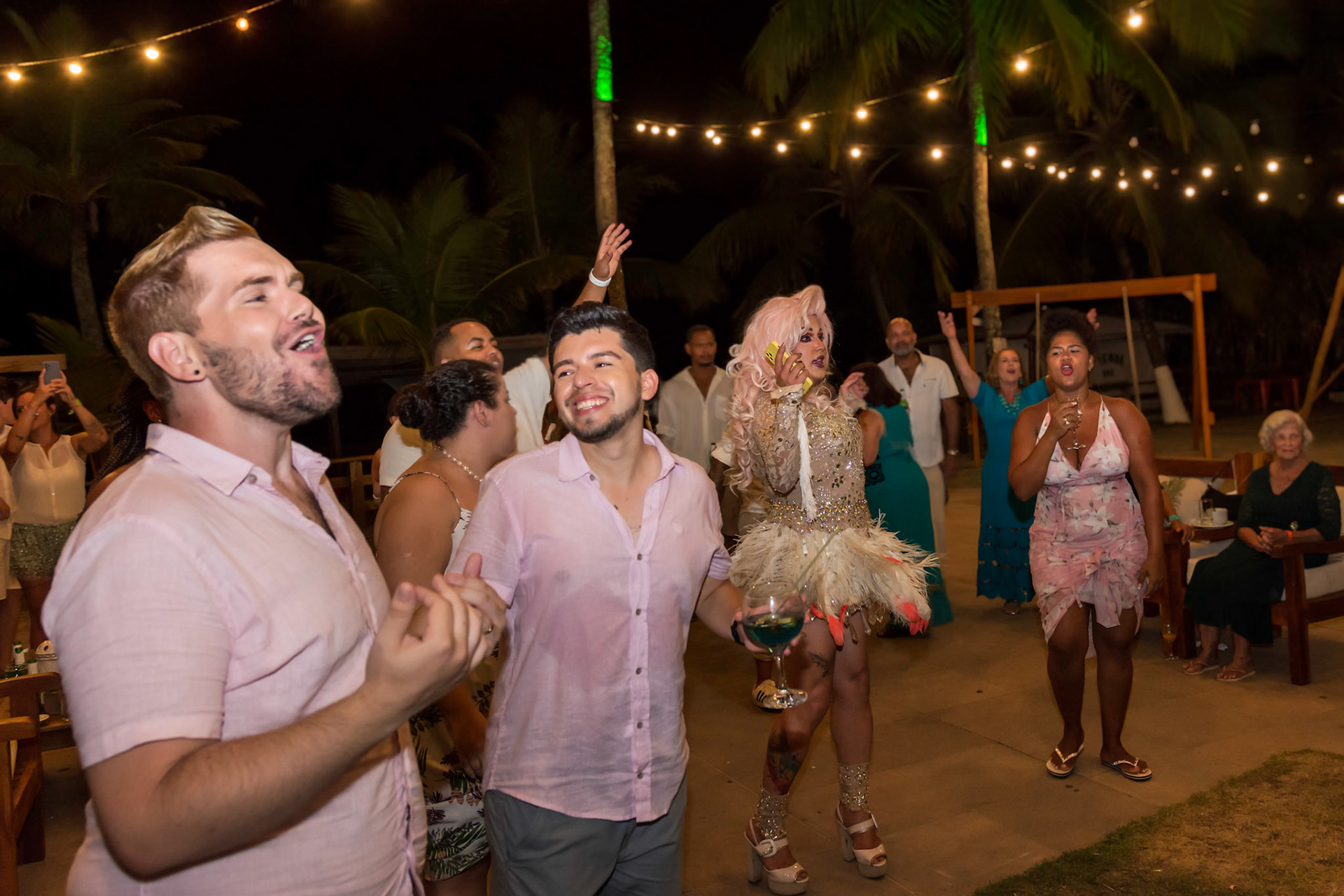 Festa de Casamento na Barraca do Gaucho em Porto Seguro