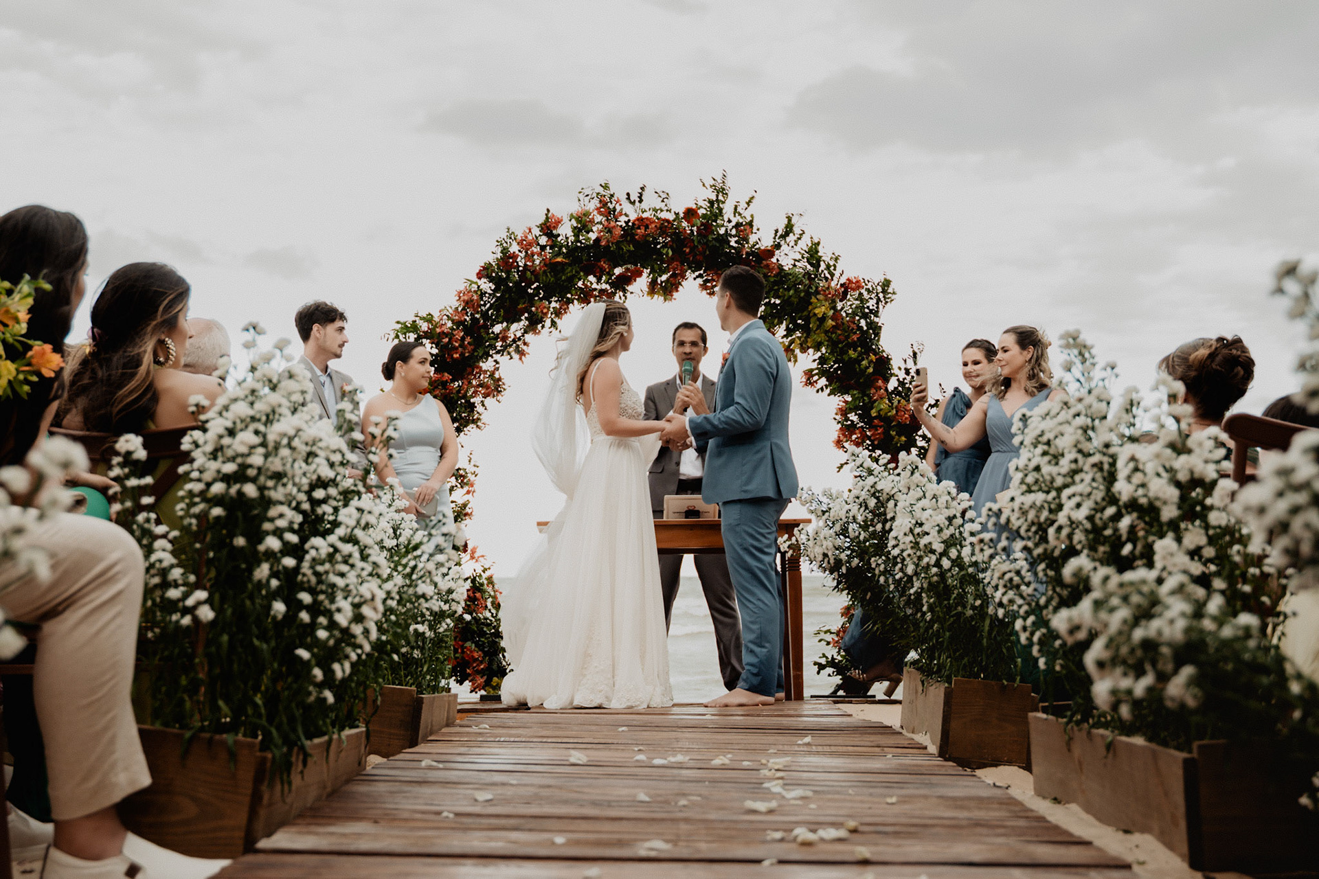Cerimônia de Casamento na praia em Arraial D'Ajuda Bahia