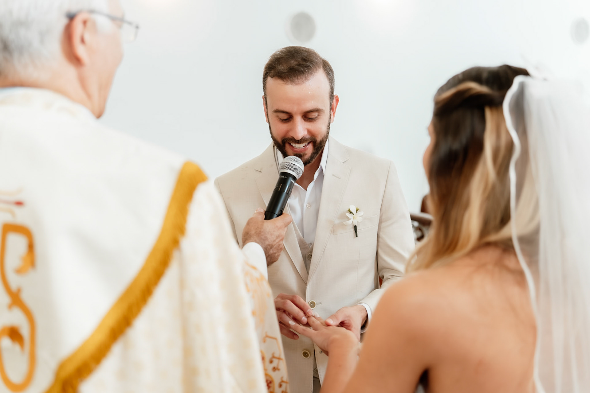 Cerimônia de Casamento na Igreja em Arraial da Ajuda Bahia