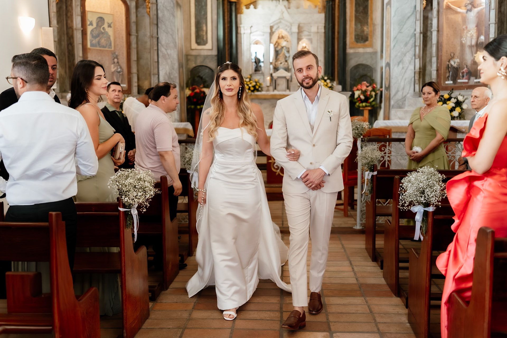 Cerimônia de Casamento na Igreja em Arraial D'Ajuda Bahia