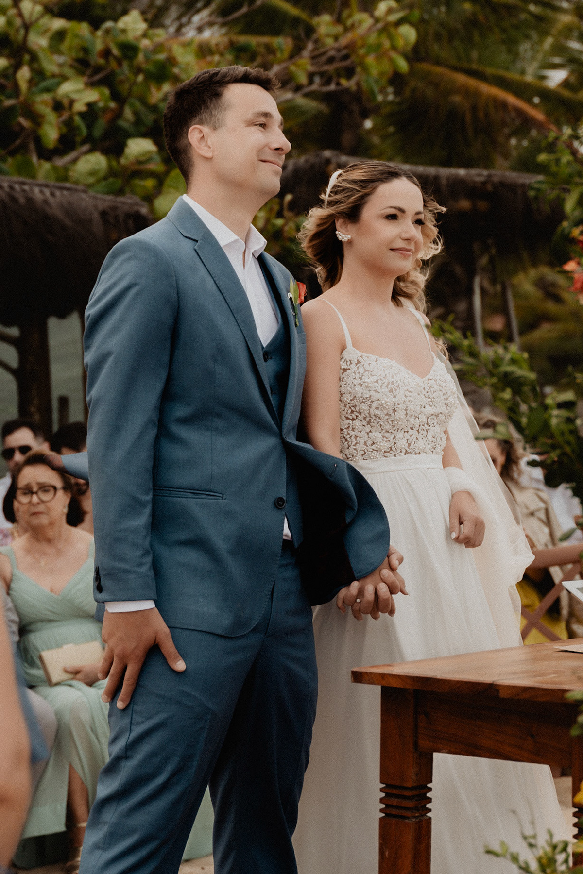 Cerimônia de Casamento na praia em Arraial D'Ajuda Bahia