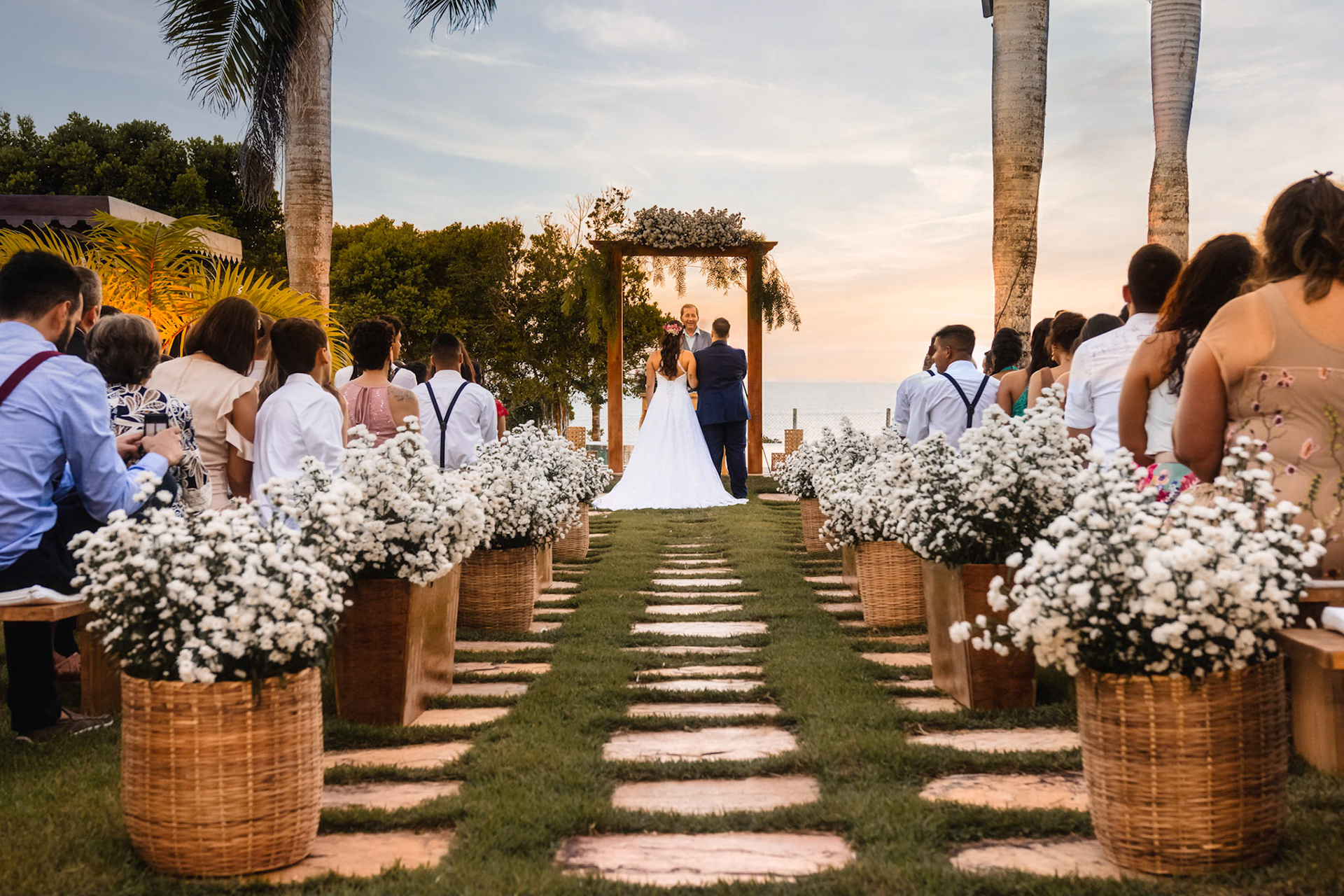 Casamento na Praia da Pitinga em Arraial D'Ajuda