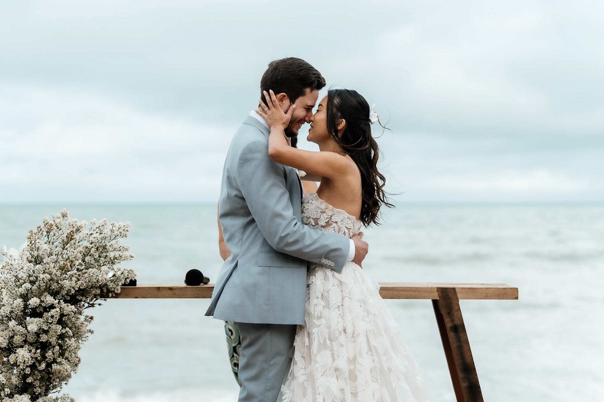Cerimônia de Casamento na praia em Porto Seguro Bahia