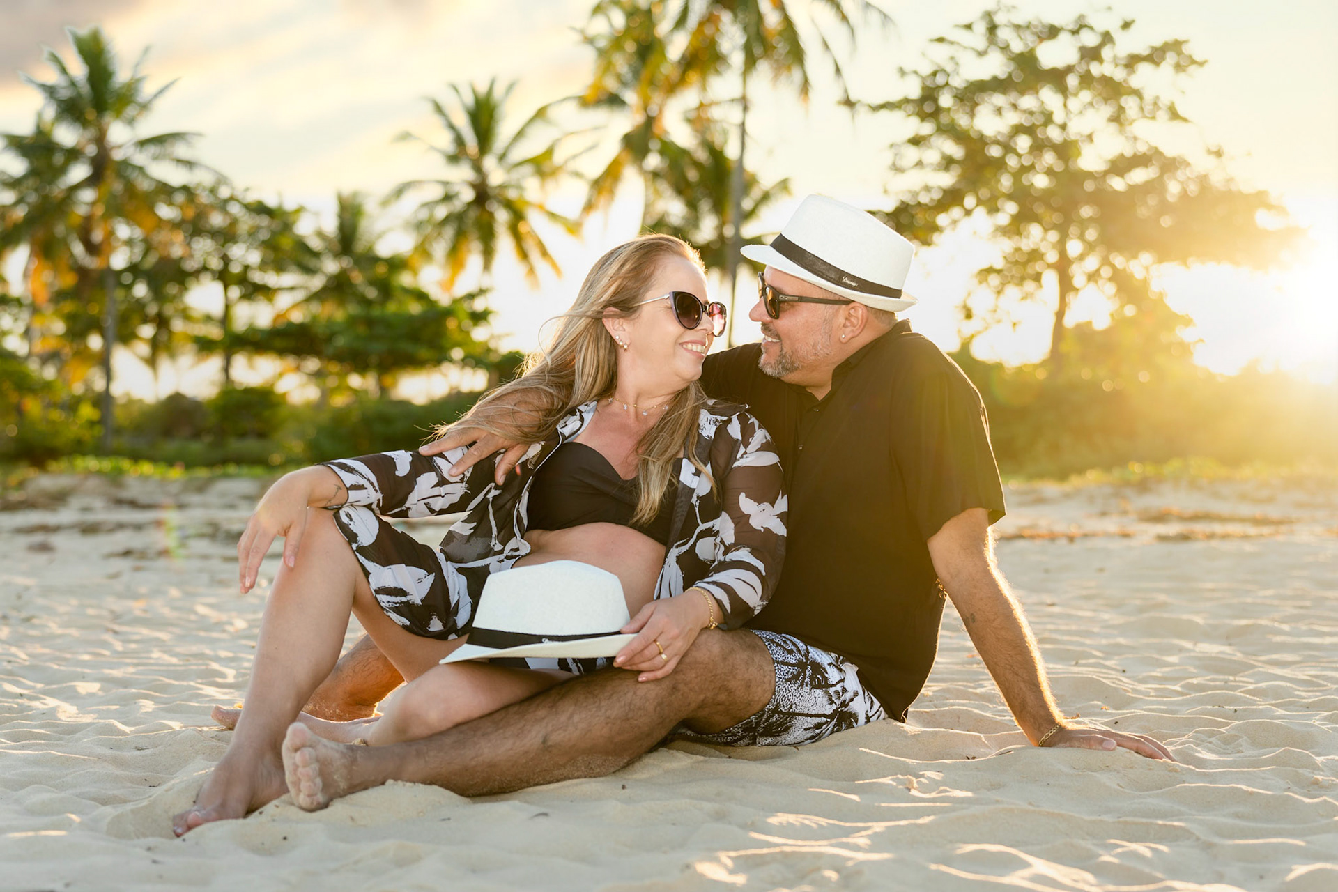 Ensaio fotográfico na praia em Porto Seguro