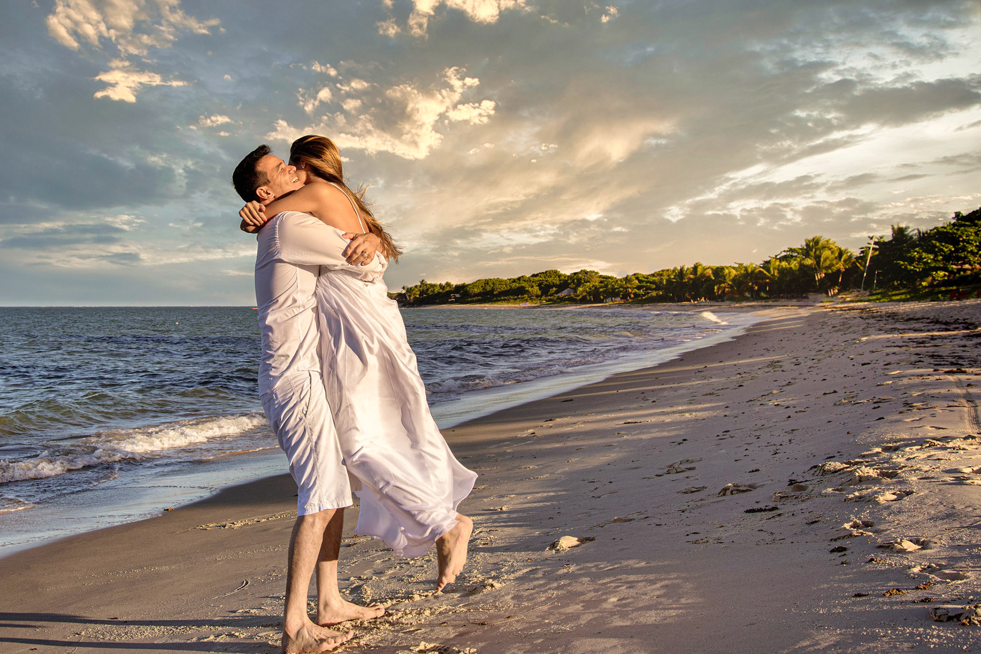 Ensaio Casal na praia em Porto Seguro Bahia